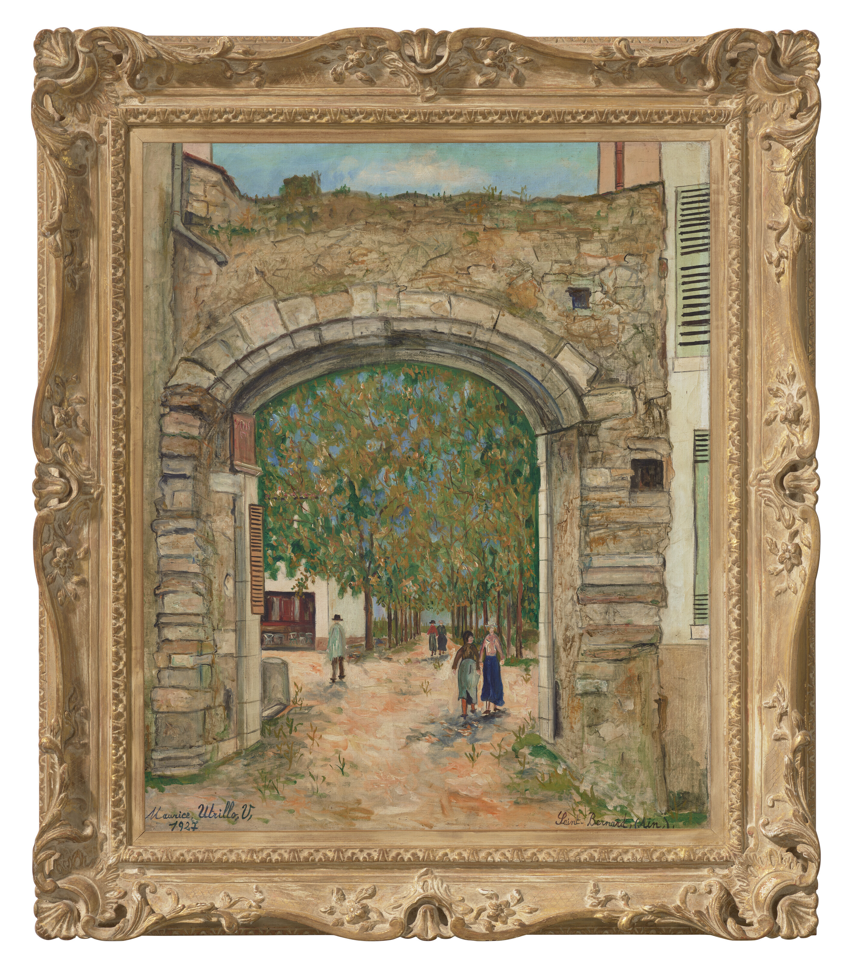 Maurice Utrillo — Старое крыльцо Сен-Бернара, изображение 2