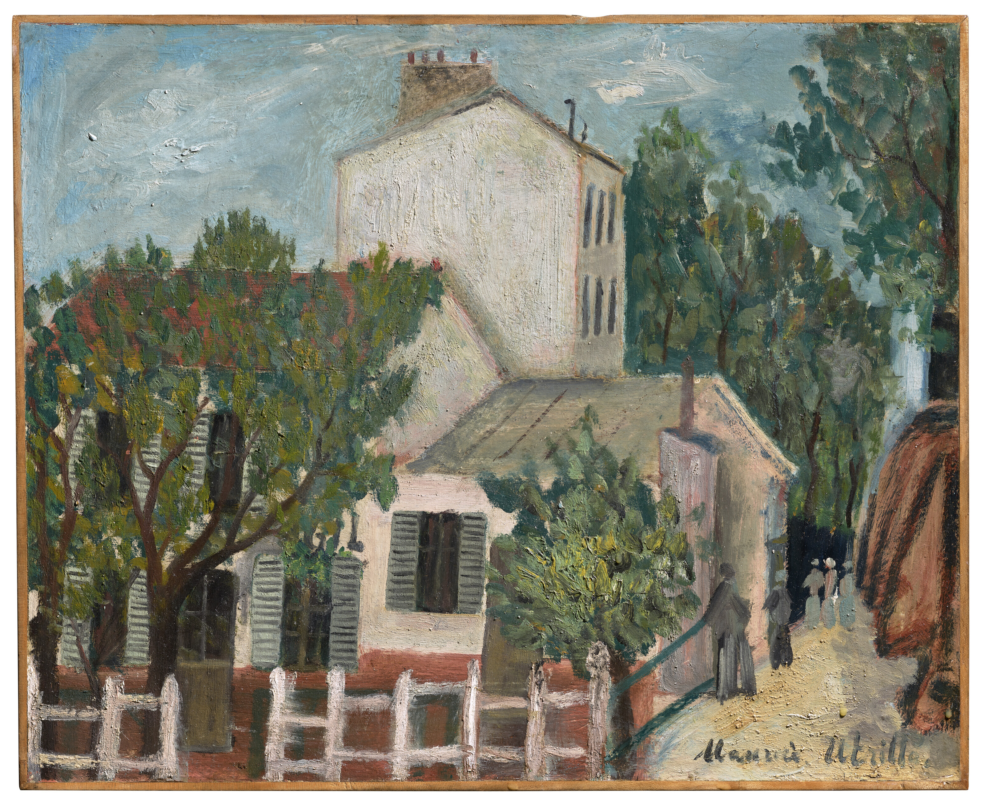 Maurice Utrillo — Ловкий Лапин на Монмартре, изображение 2
