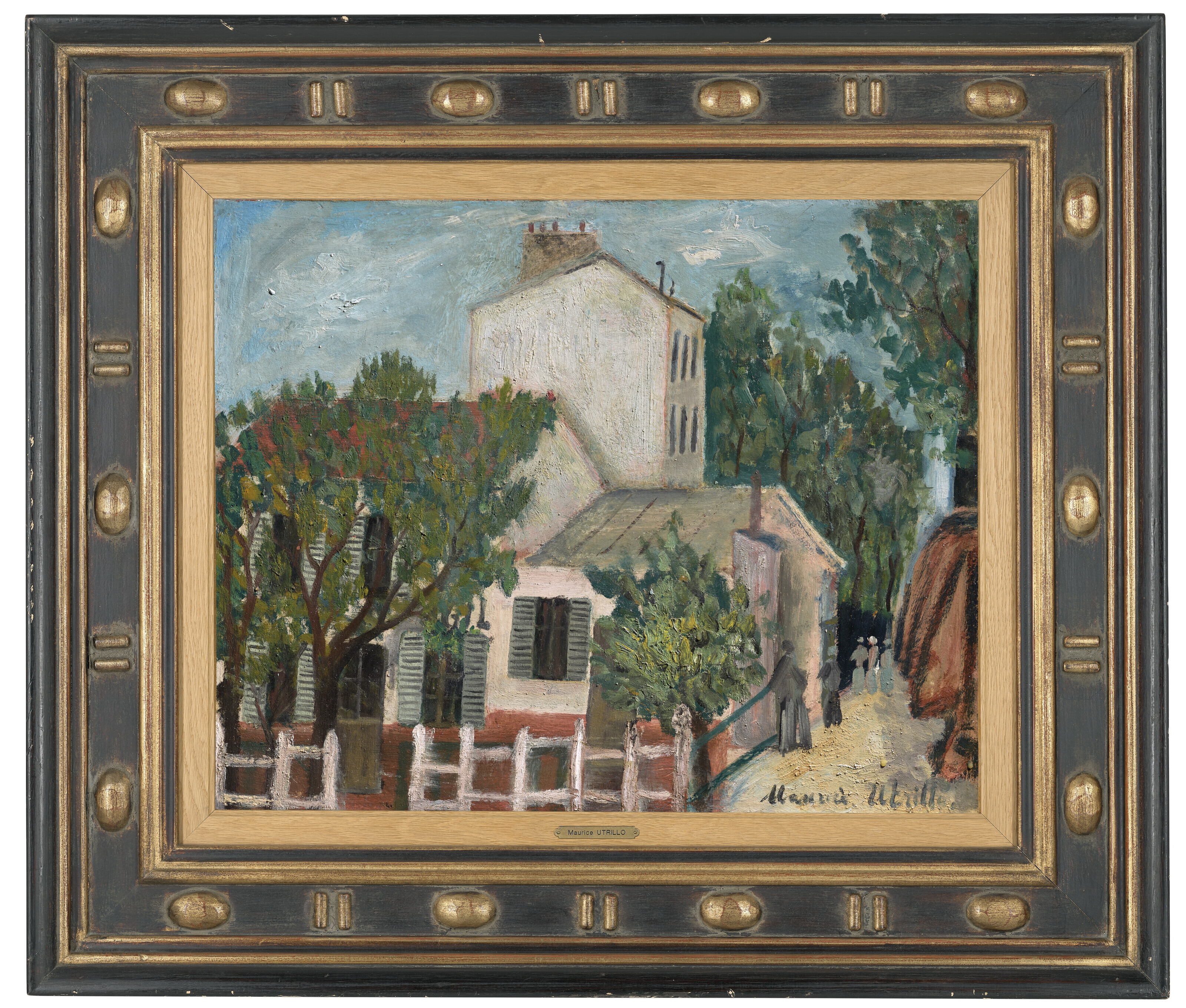 Maurice Utrillo — Ловкий Лапин на Монмартре, изображение 4