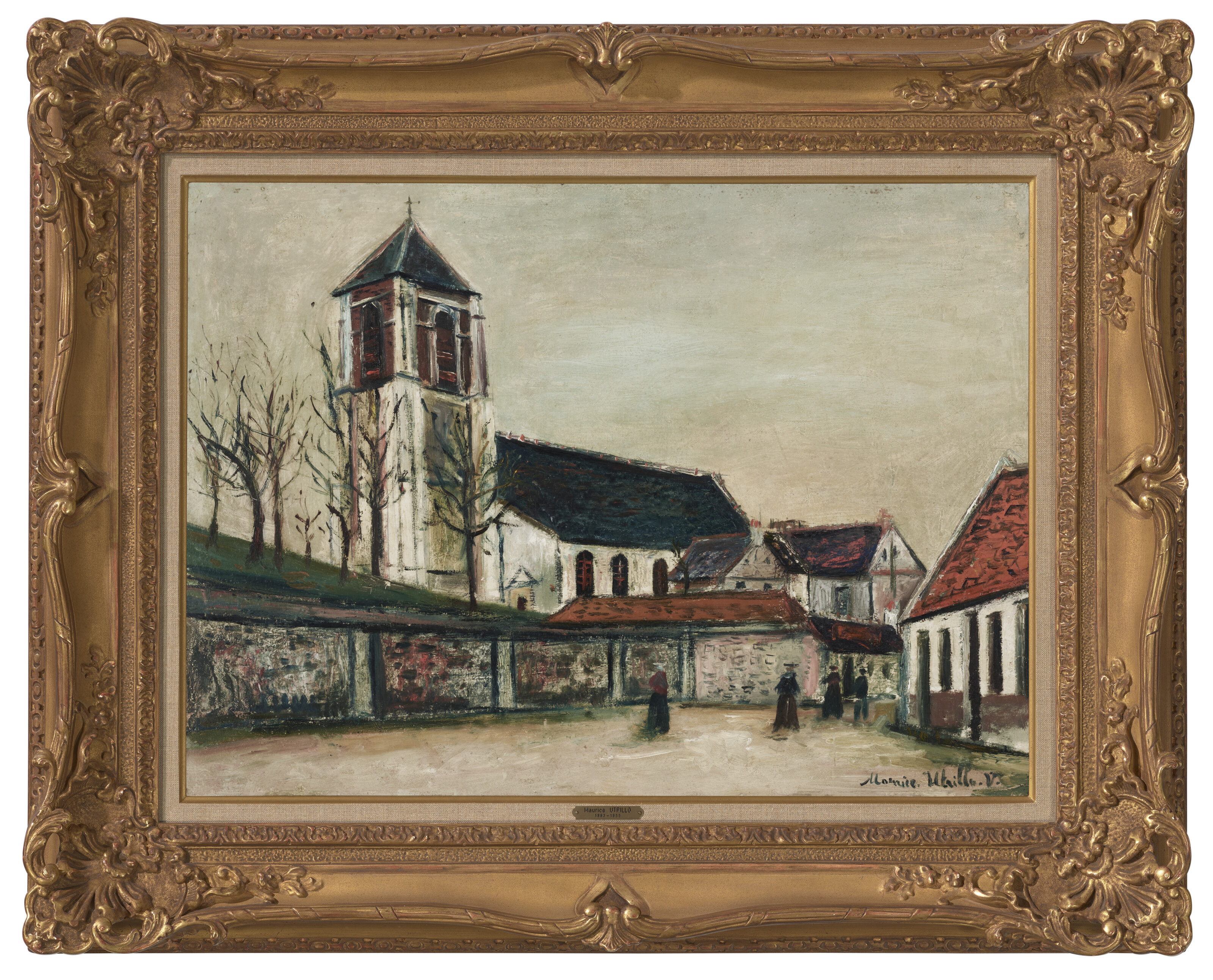 Maurice Utrillo — Эглиз де Мирамон (Сомма), изображение 3