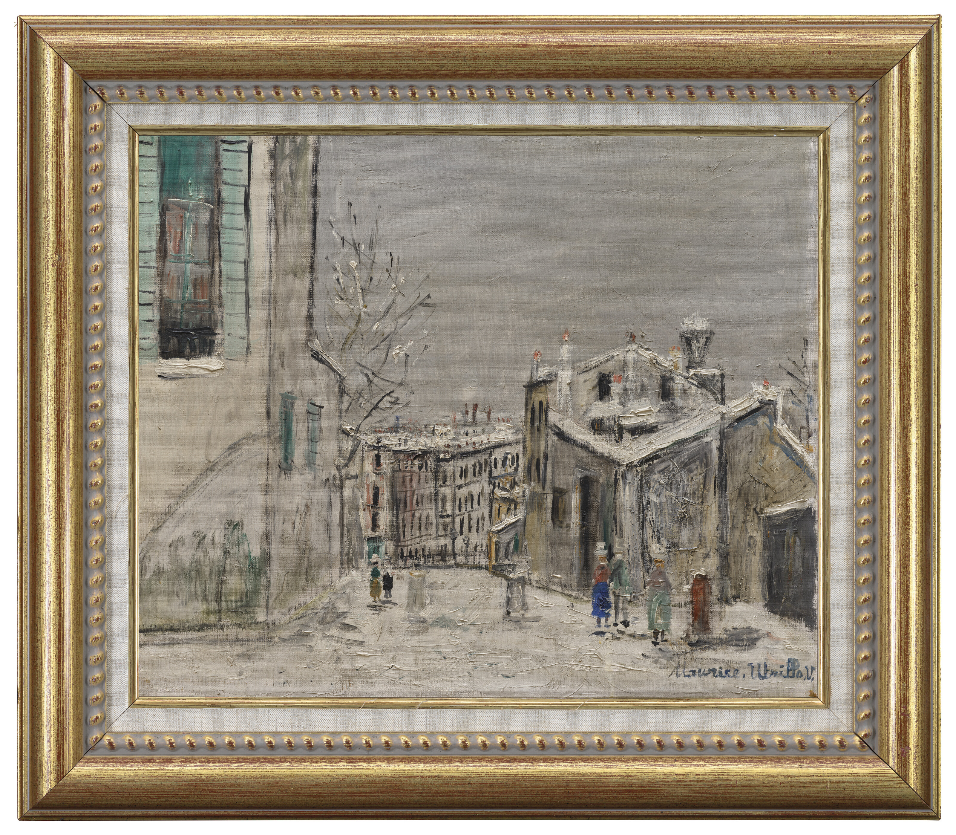 Maurice Utrillo — Дом Мими Пинсон совсем рядом, изображение 2
