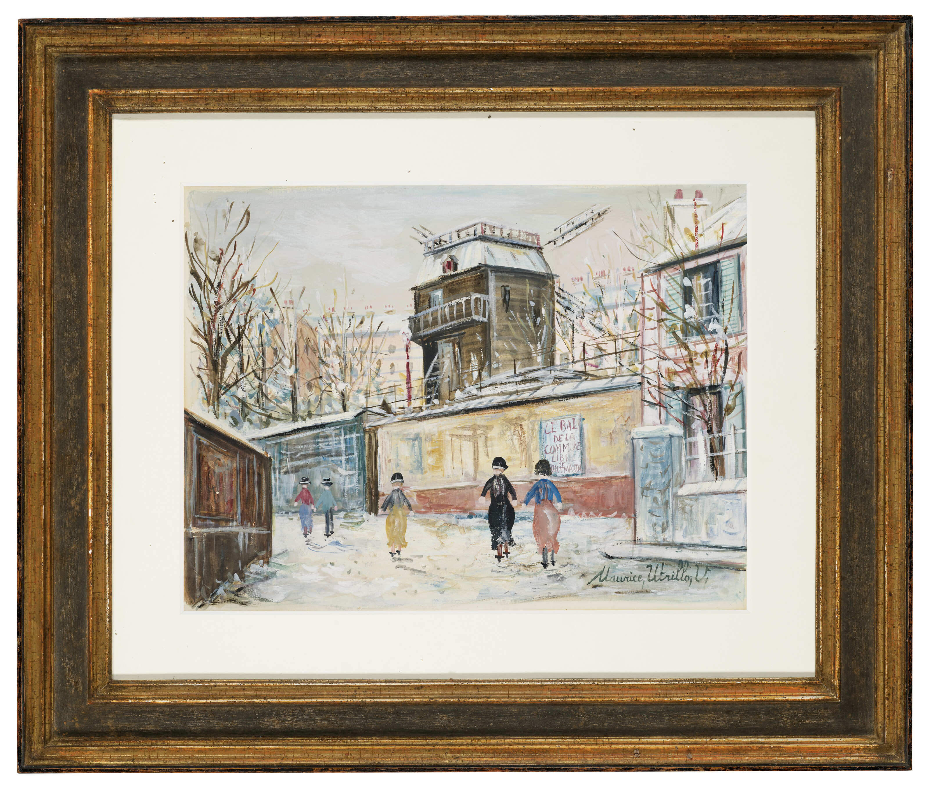 Maurice Utrillo — Мулен-де-ла-Галетт у самой границы, изображение 4