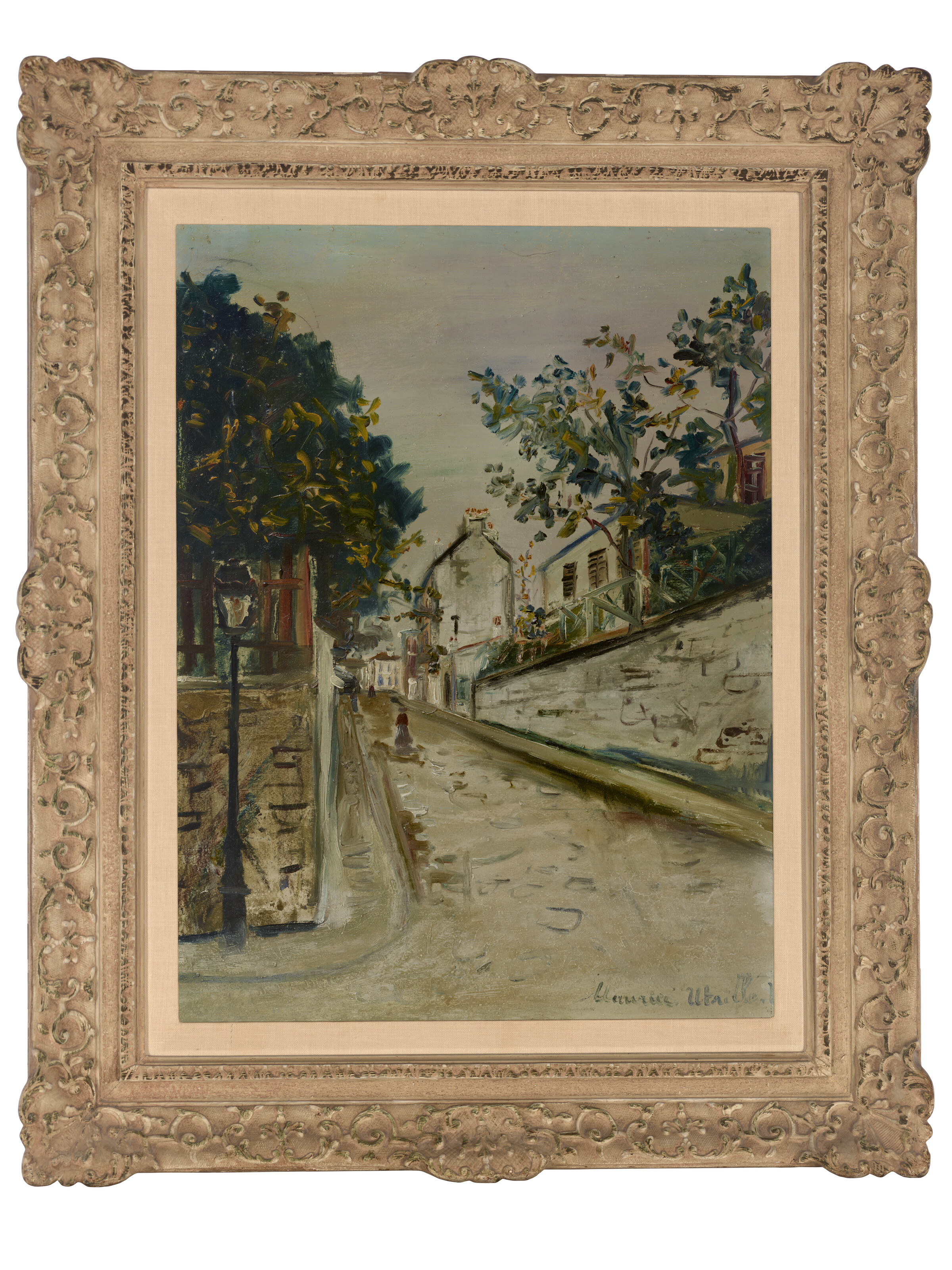 Maurice Utrillo — Улица Норвин на Монмартре, изображение 3