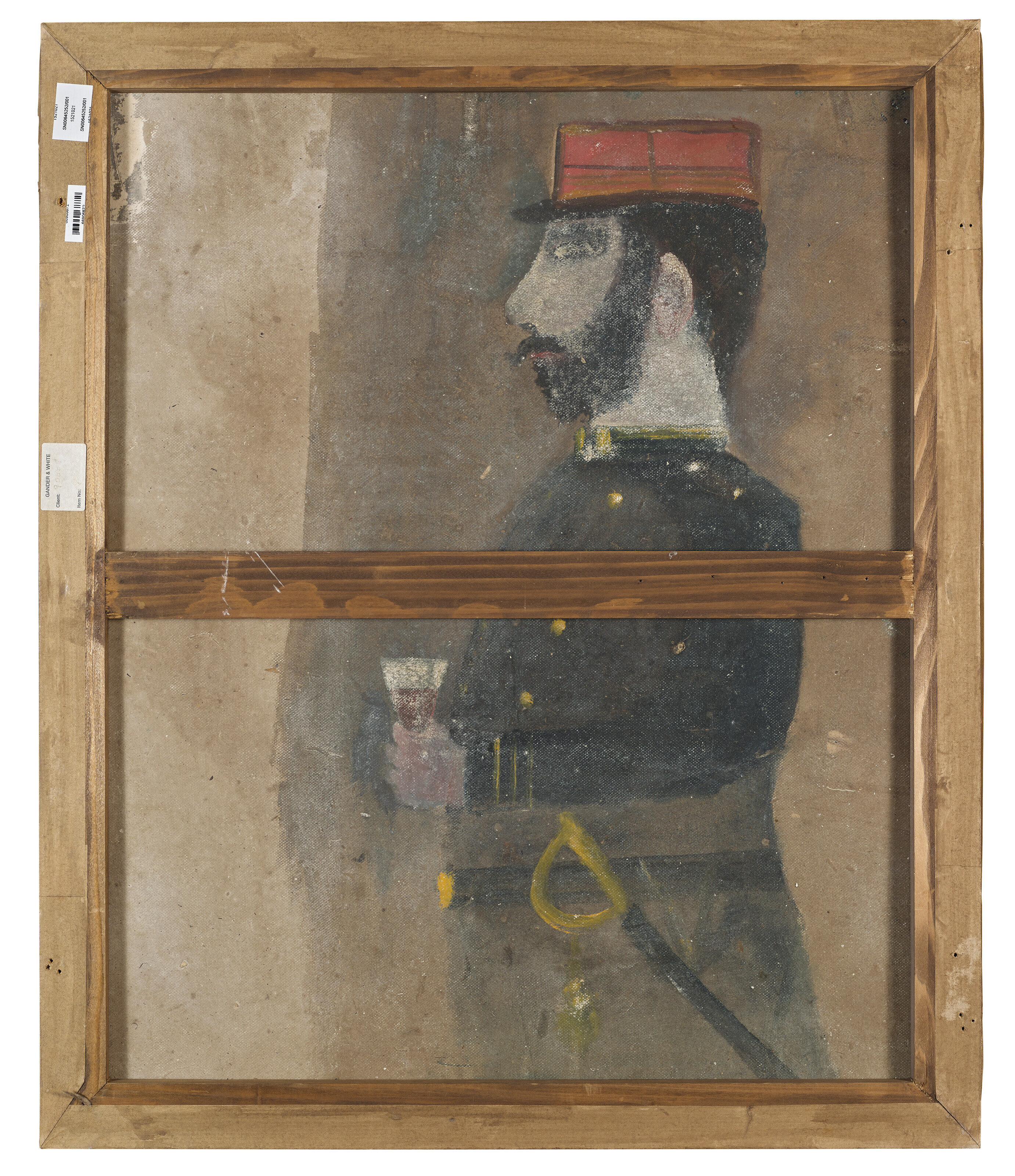 Maurice Utrillo — Ловкий лапоть на Монмартре ( спереди ); Специалист по профилю ( сзади ), изображение 3