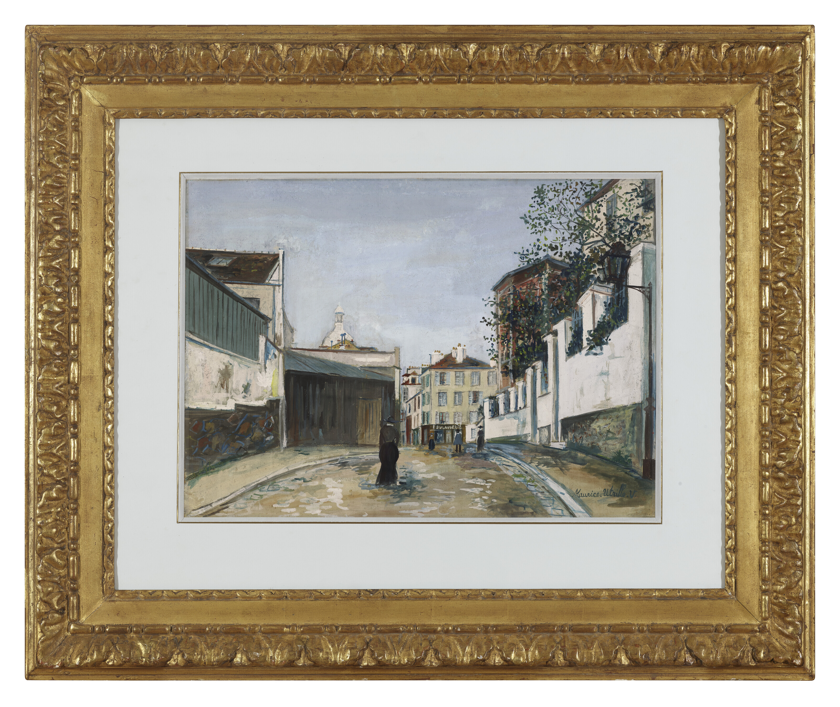 Maurice Utrillo — Улица Норвен, Монмартр, изображение 2