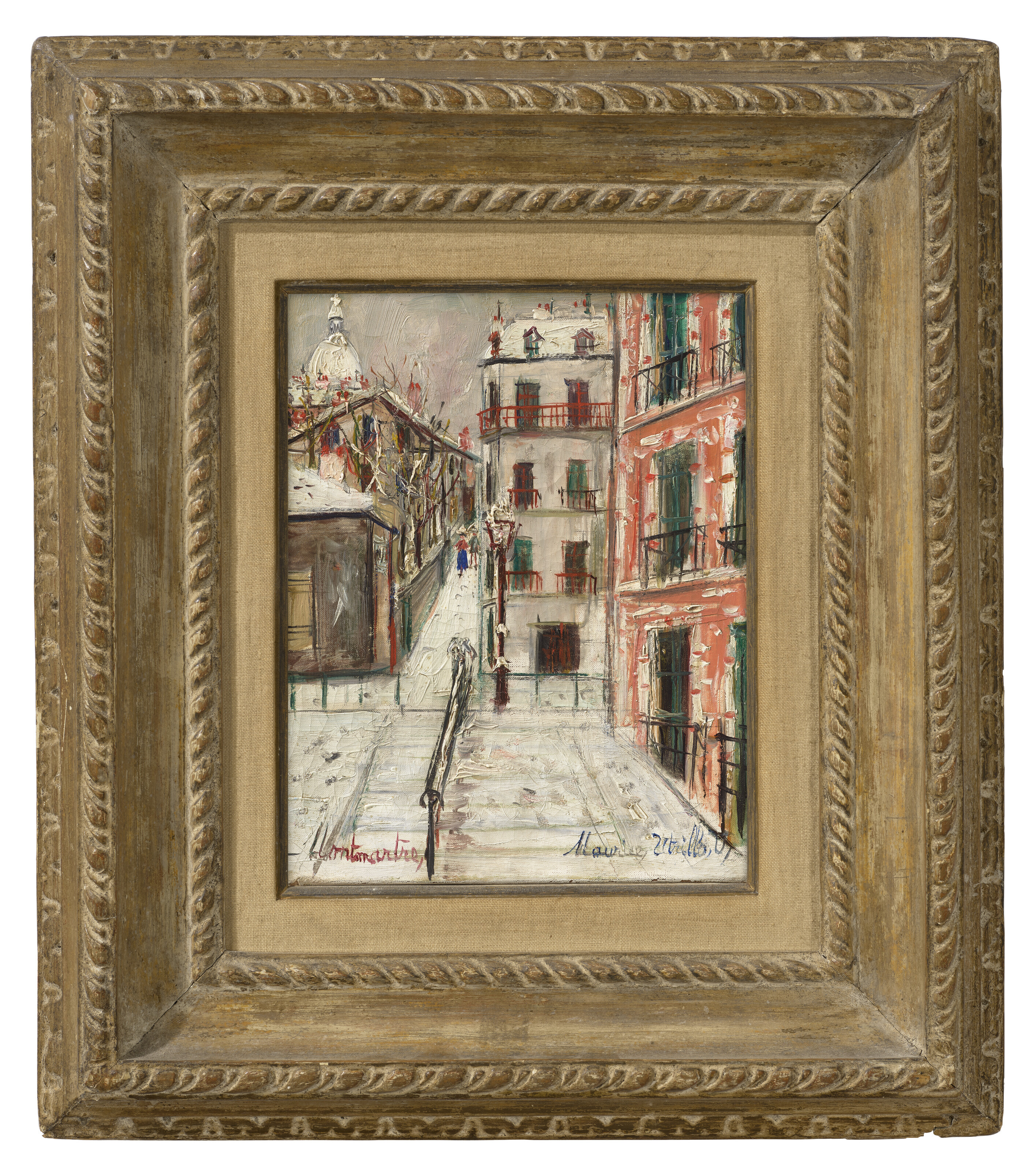 Maurice Utrillo — Монмартр у самой границы, изображение 2
