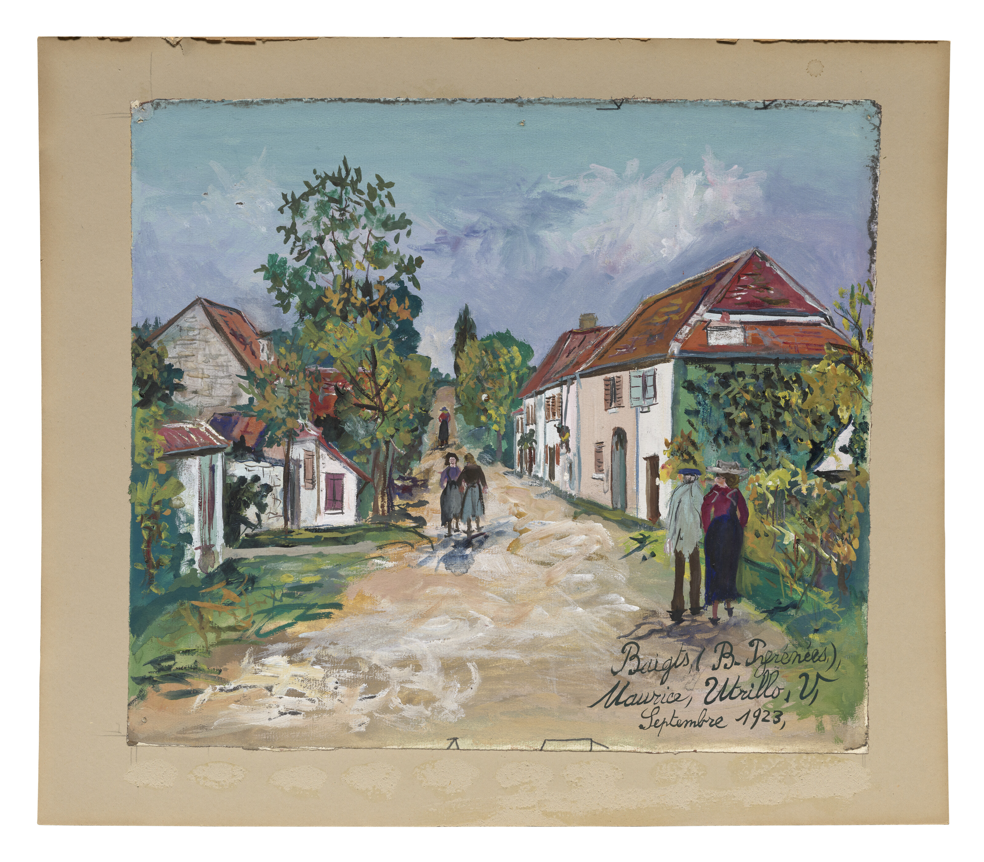 Maurice Utrillo — Горы на Пиренеях, изображение 2