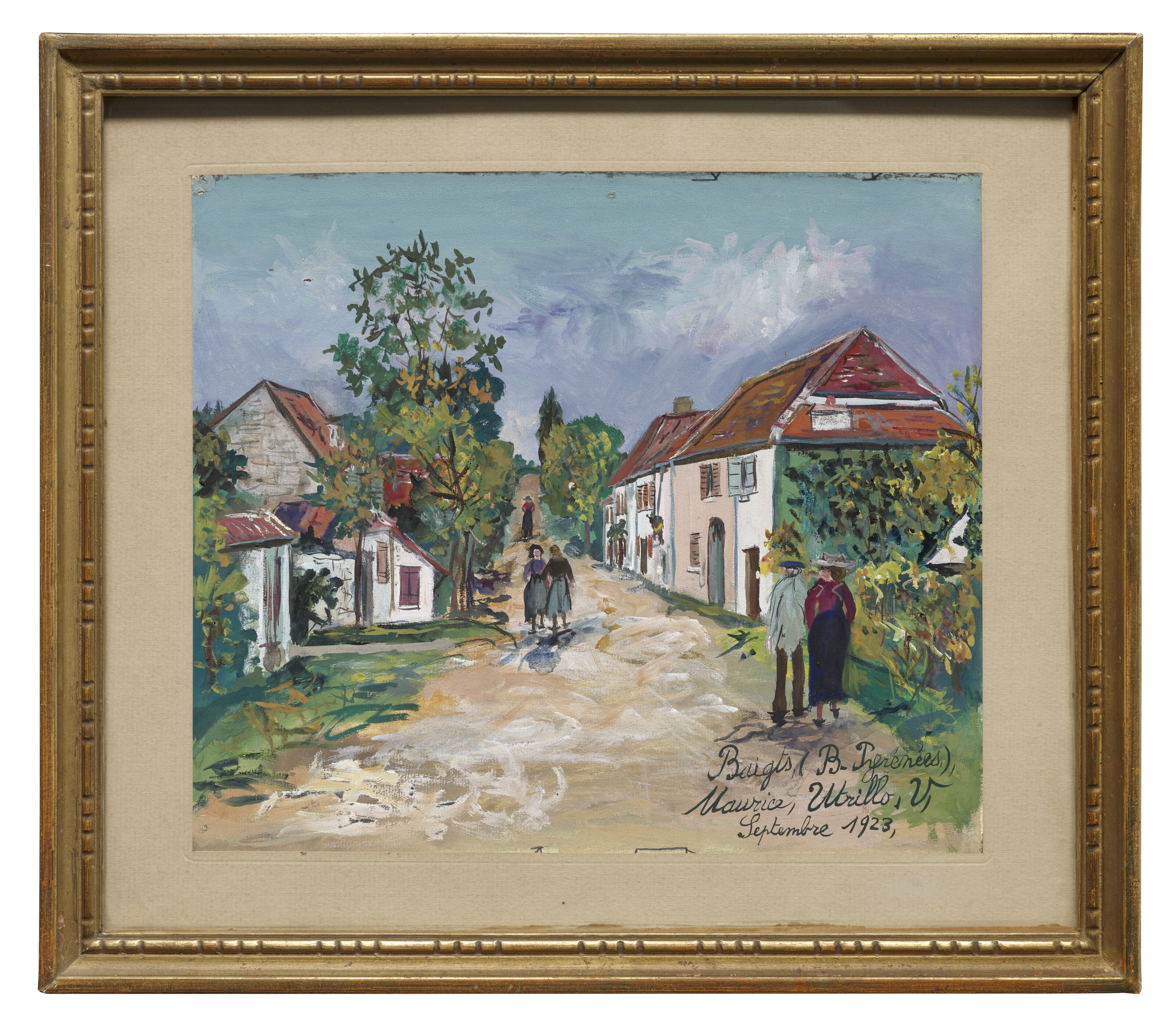 Maurice Utrillo — Горы на Пиренеях, изображение 4