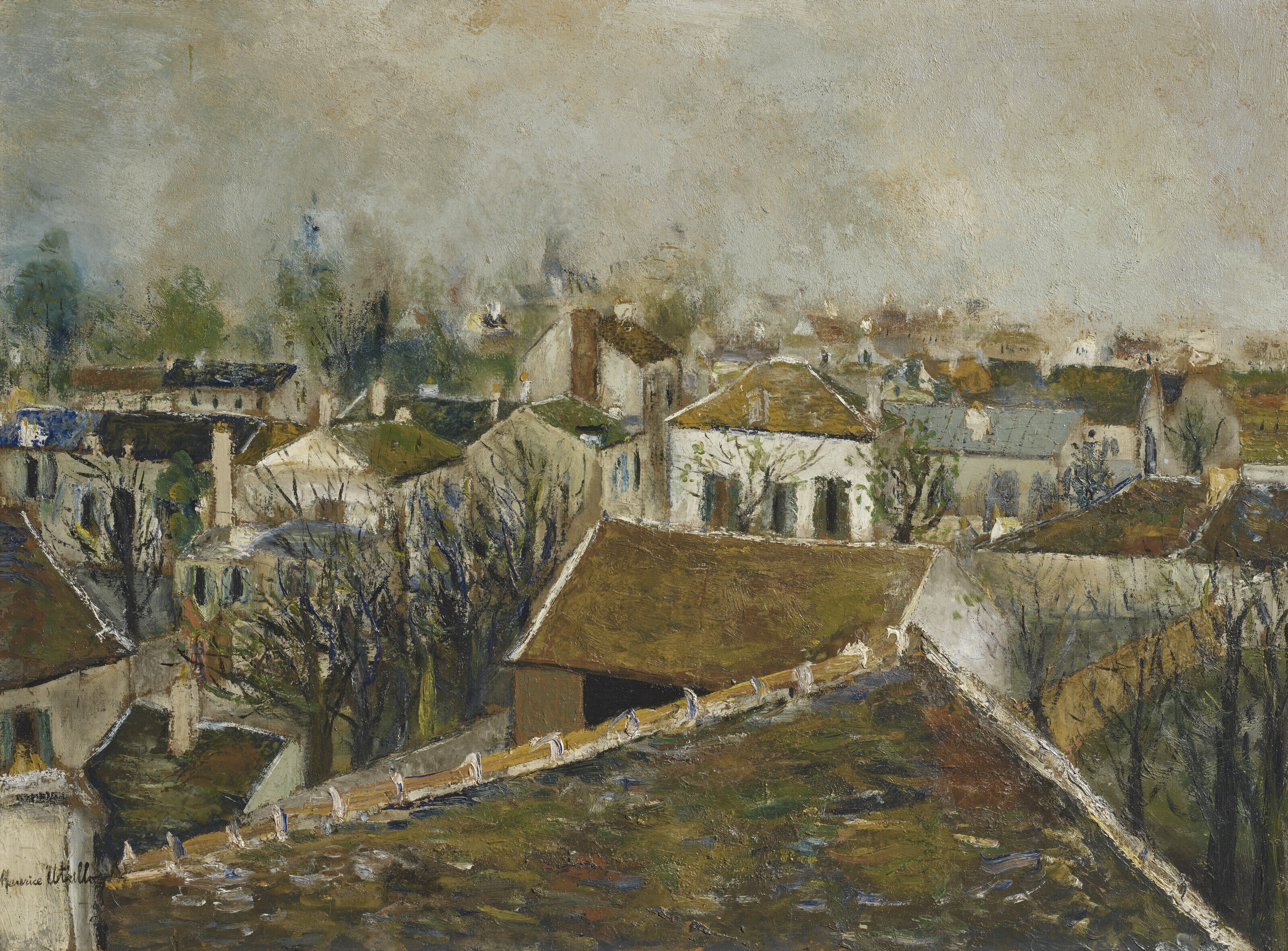 Maurice Utrillo — Дети в Сарселле