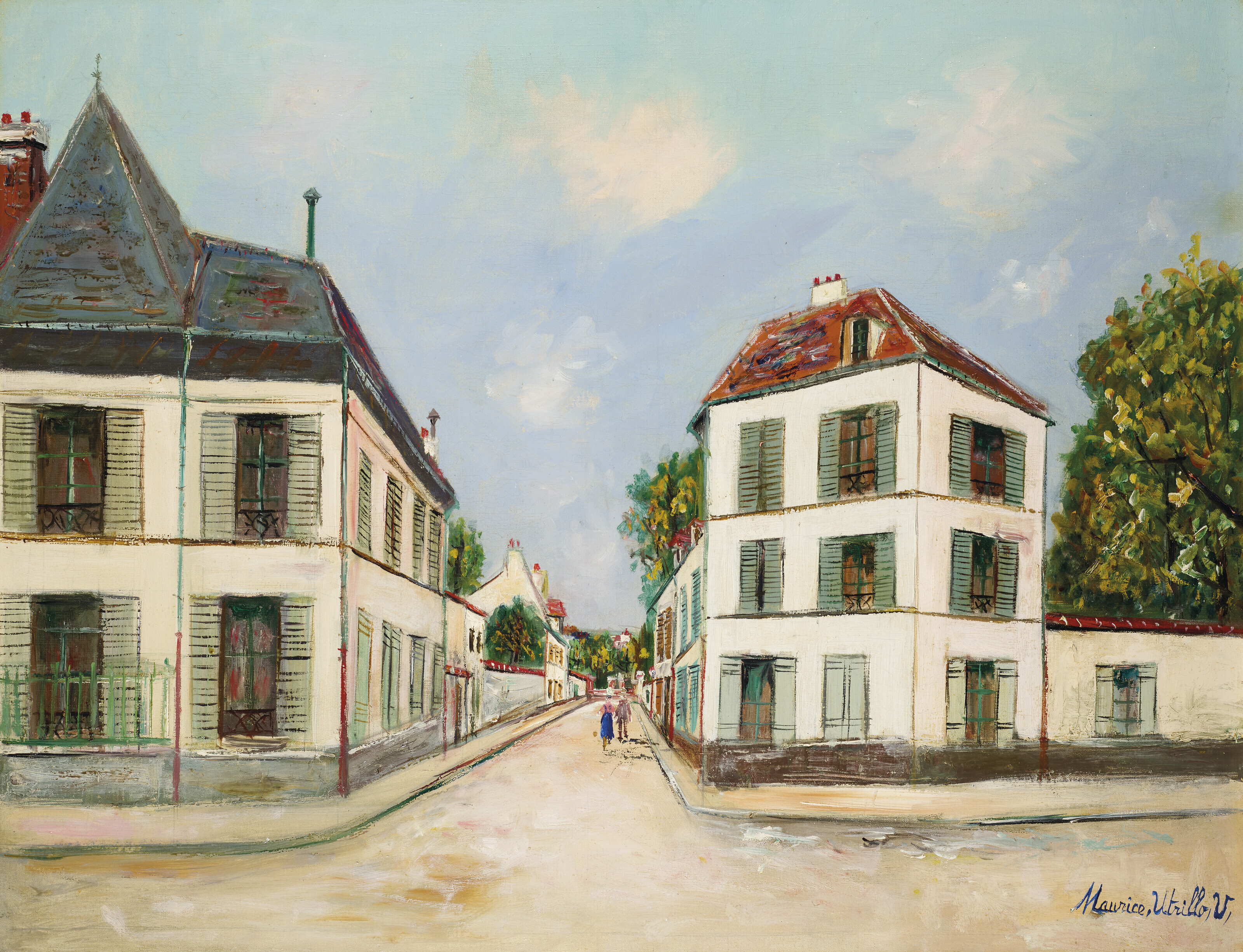 Maurice Utrillo — Прогулка по Саннуа