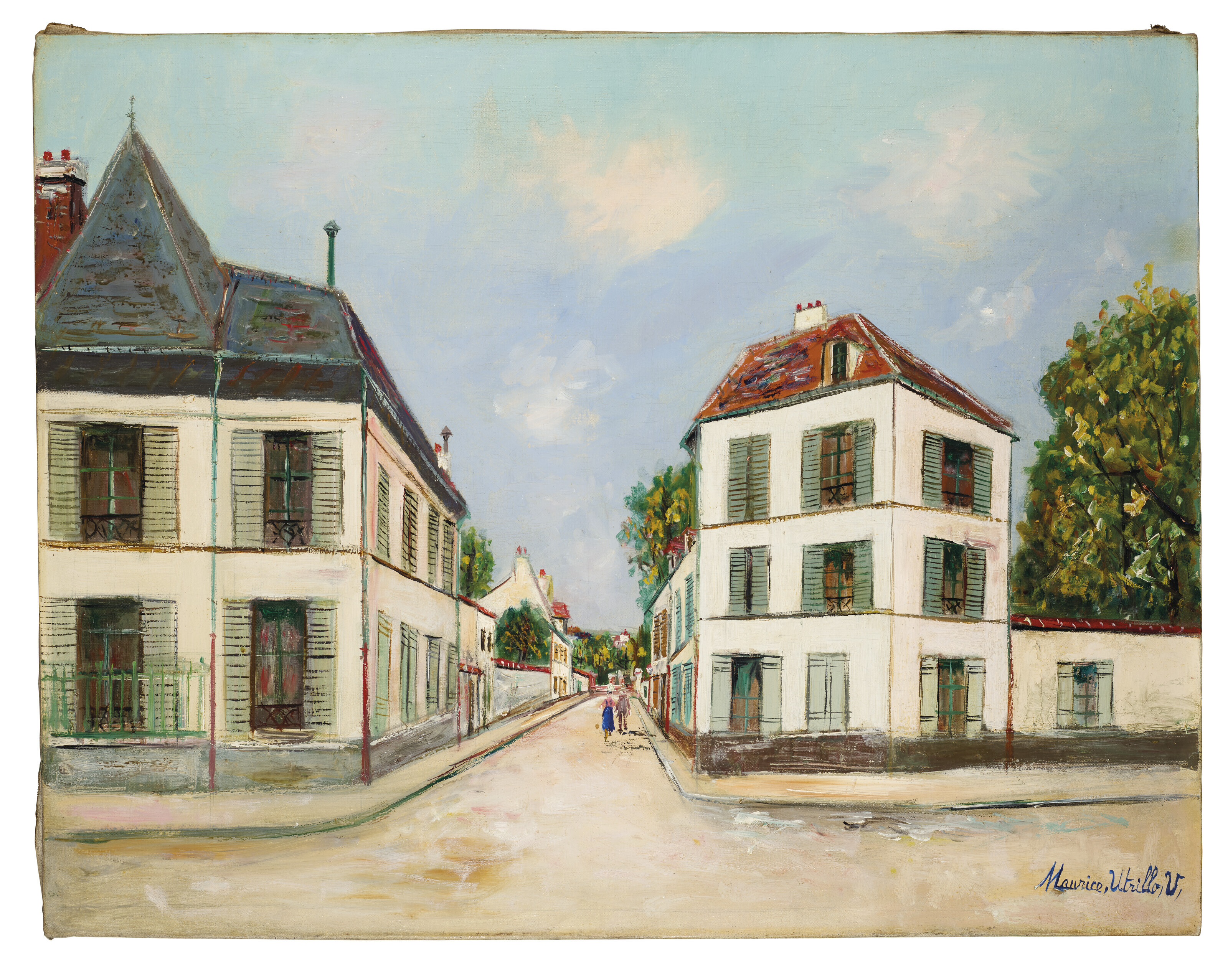 Maurice Utrillo — Прогулка по Саннуа, изображение 2