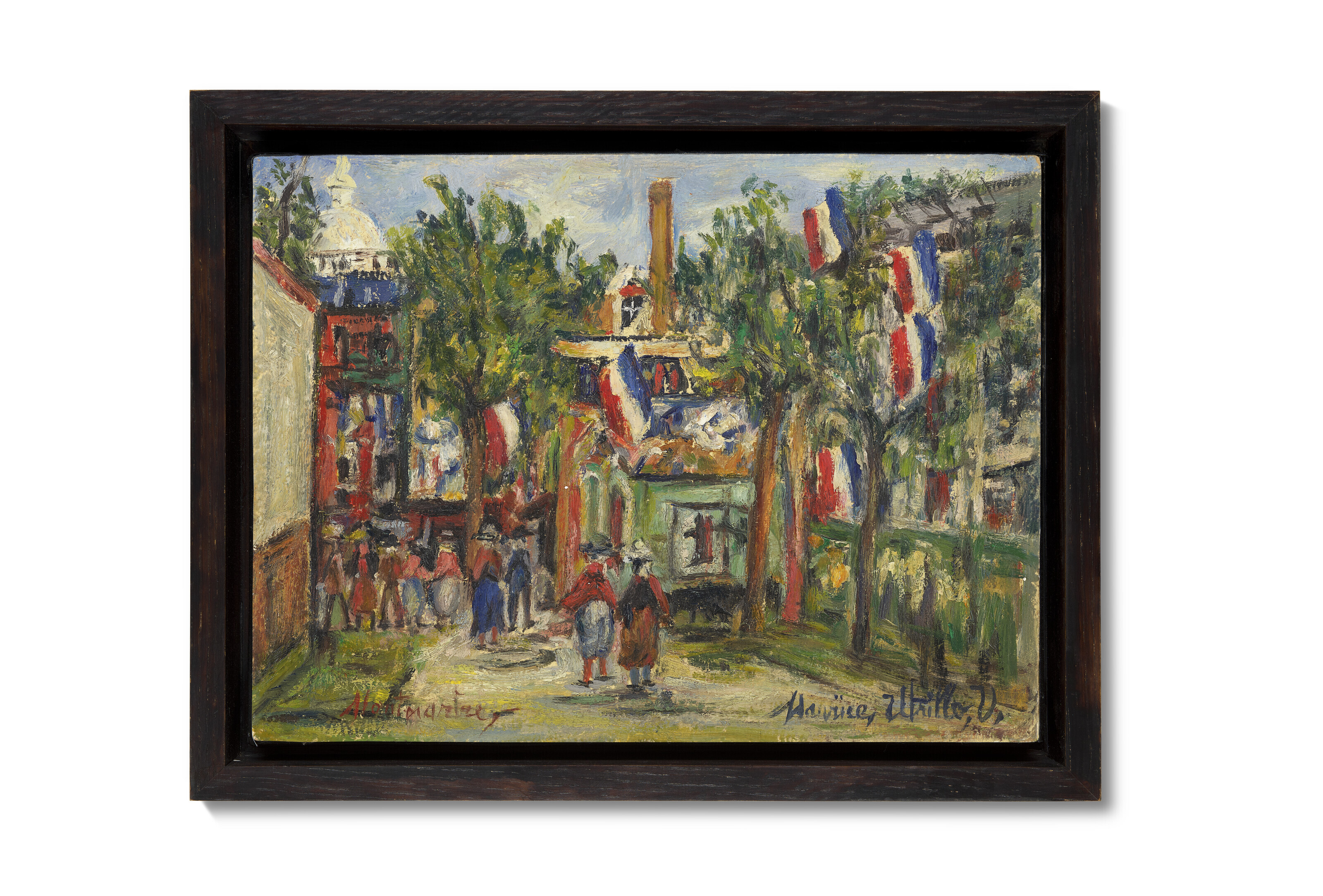 Maurice Utrillo — 14 июля на Монмартре и, изображение 2