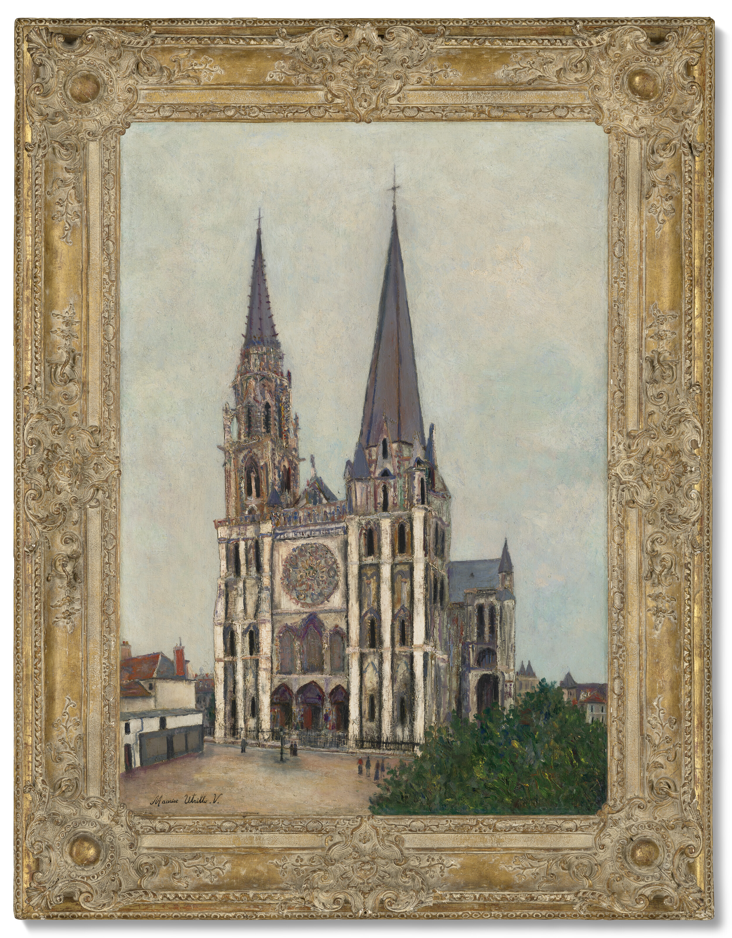 Maurice Utrillo — Кафедральный собор в Шартре (Эр-и-Луара), изображение 2