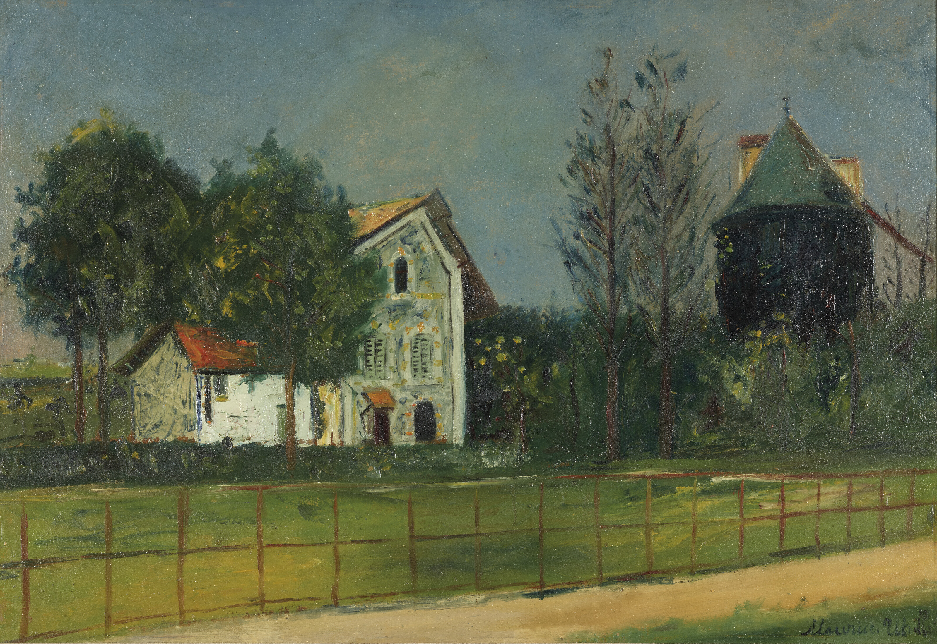 Maurice Utrillo — Мулен-де-Лоншан в Булонском лесу