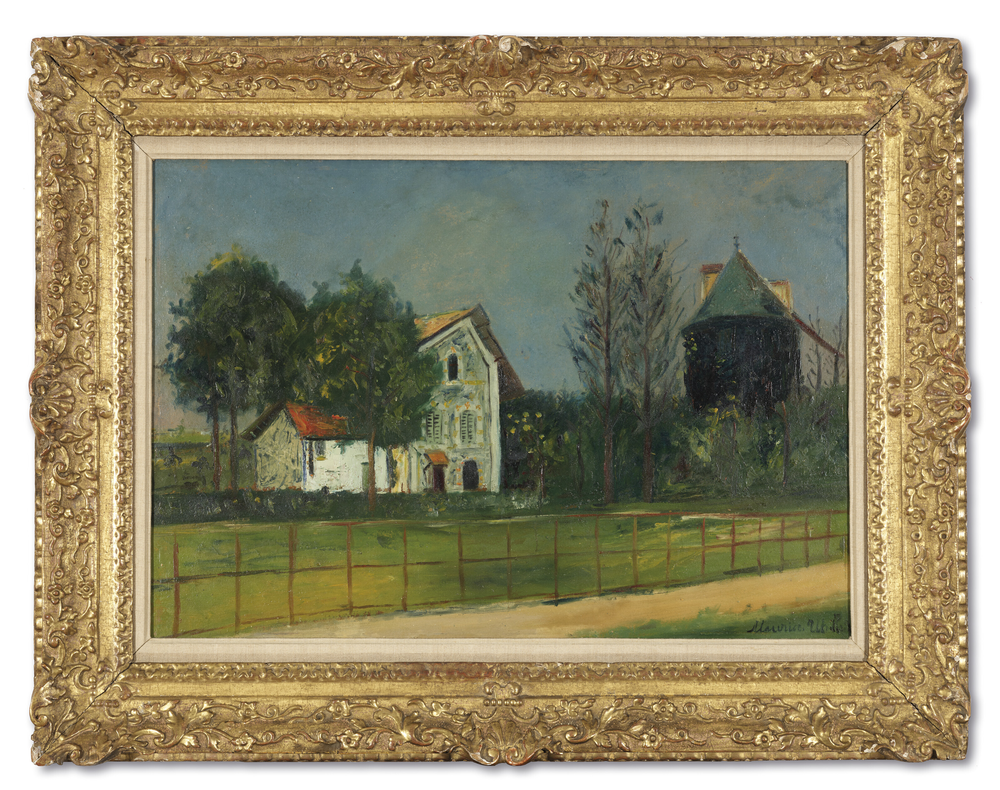 Maurice Utrillo — Мулен-де-Лоншан в Булонском лесу, изображение 4