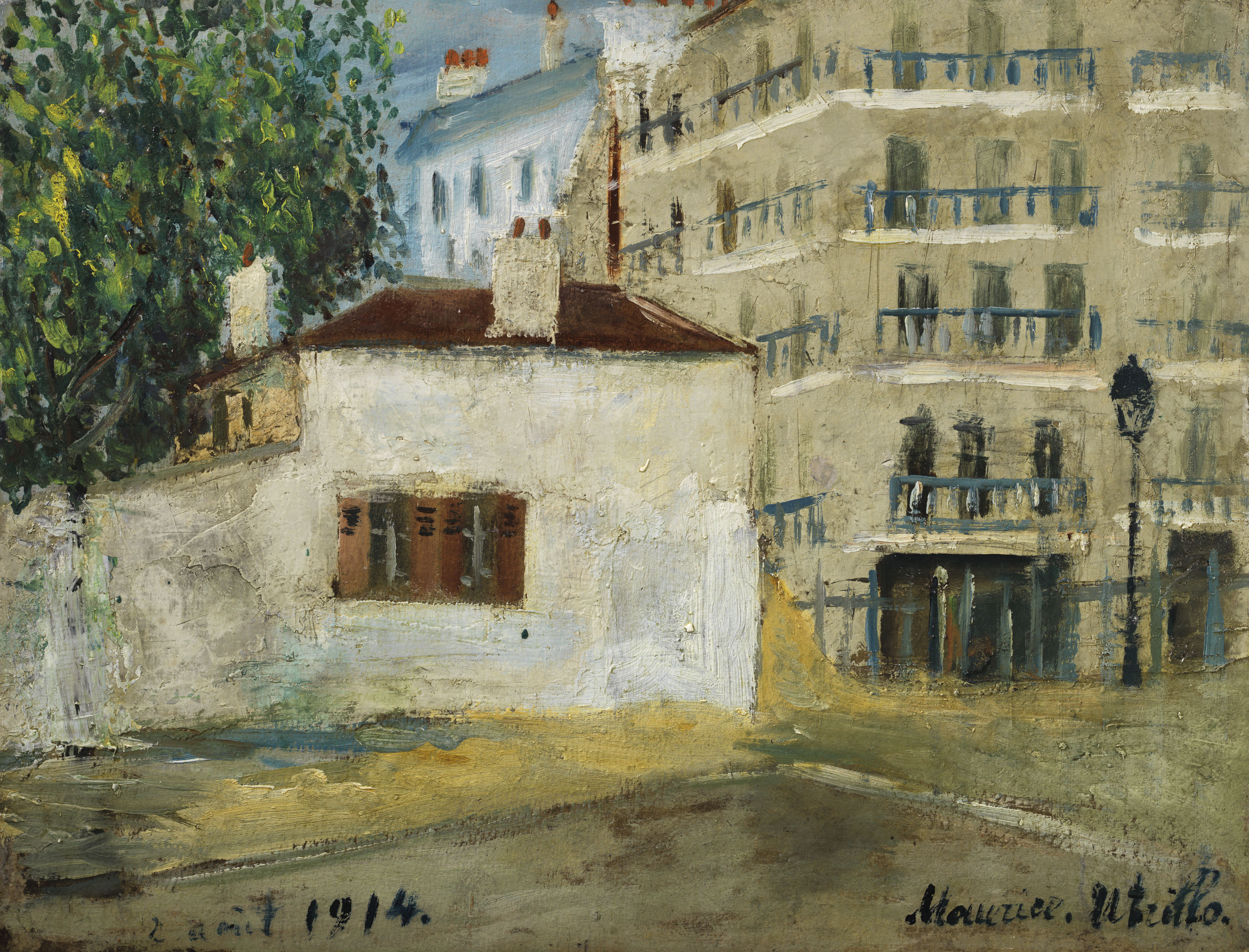 Maurice Utrillo — Дом Берлиоза, Монмартр