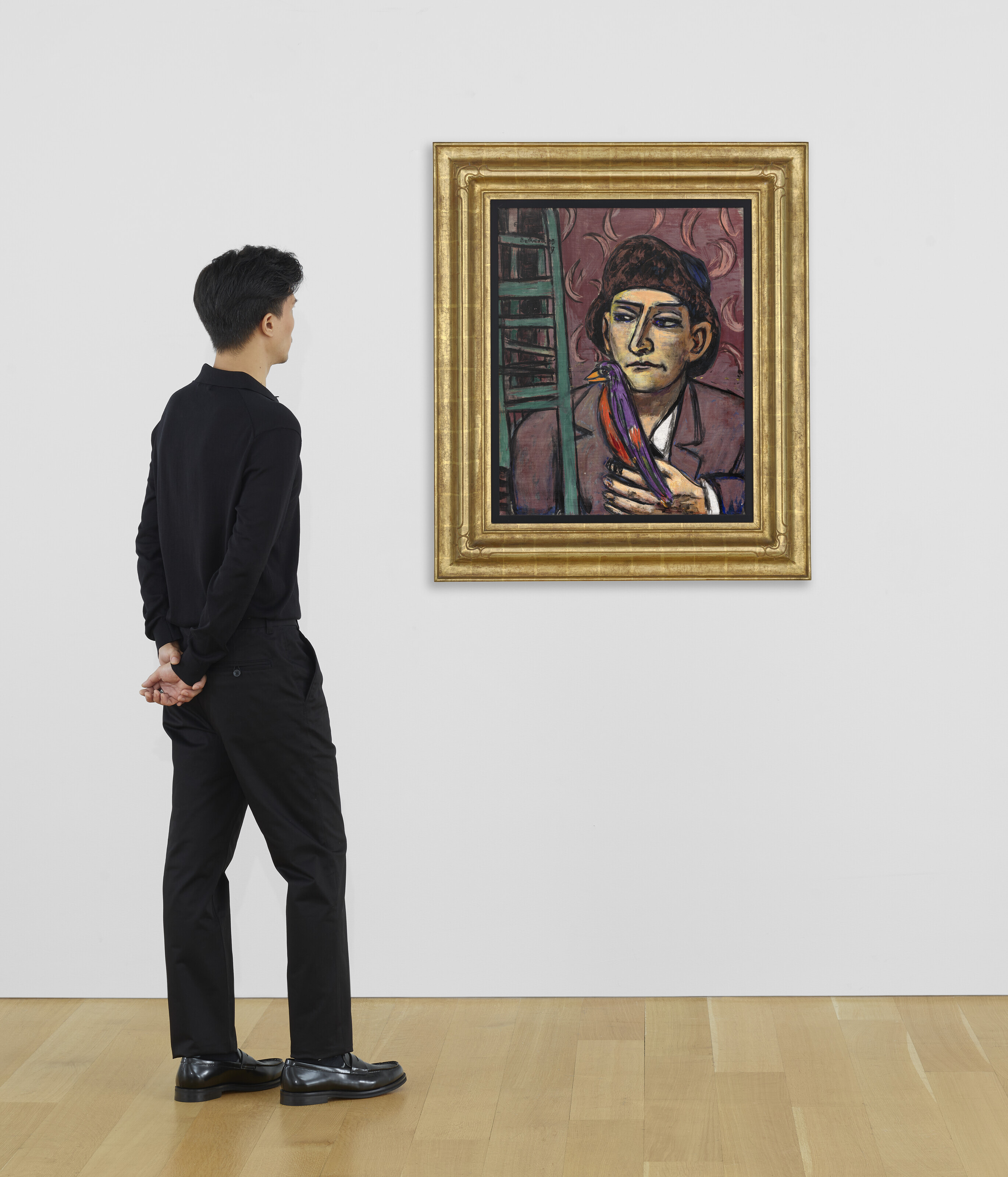 Max Beckmann — Манн мит Фогель, изображение 4