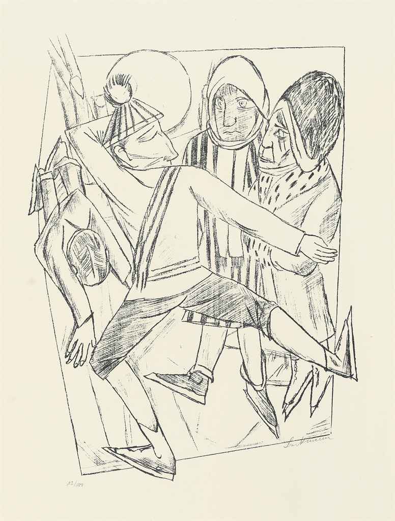 Max Beckmann — Берлинский рейс1922 (H. 212-222), изображение 3