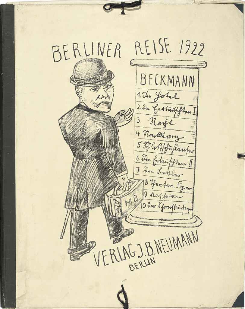 Max Beckmann — Берлинский рейс1922 (H. 212-222), изображение 5