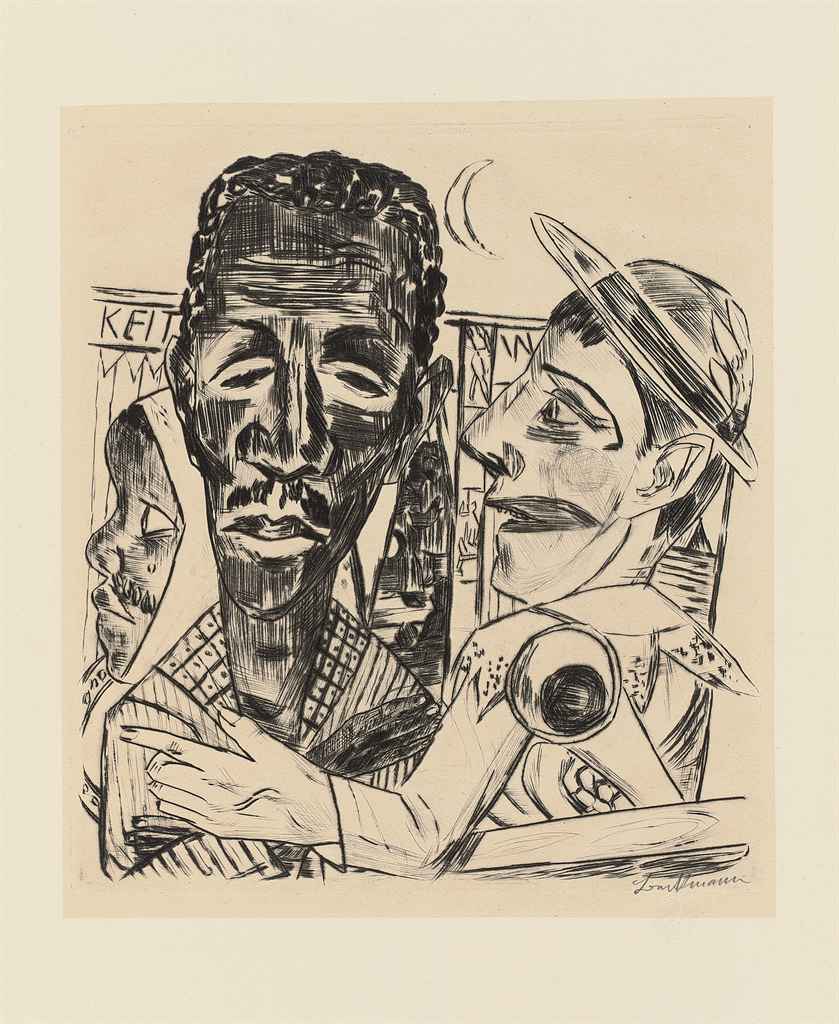 Max Beckmann — Ярмаркт (Хофмайер, 191-200), изображение 3