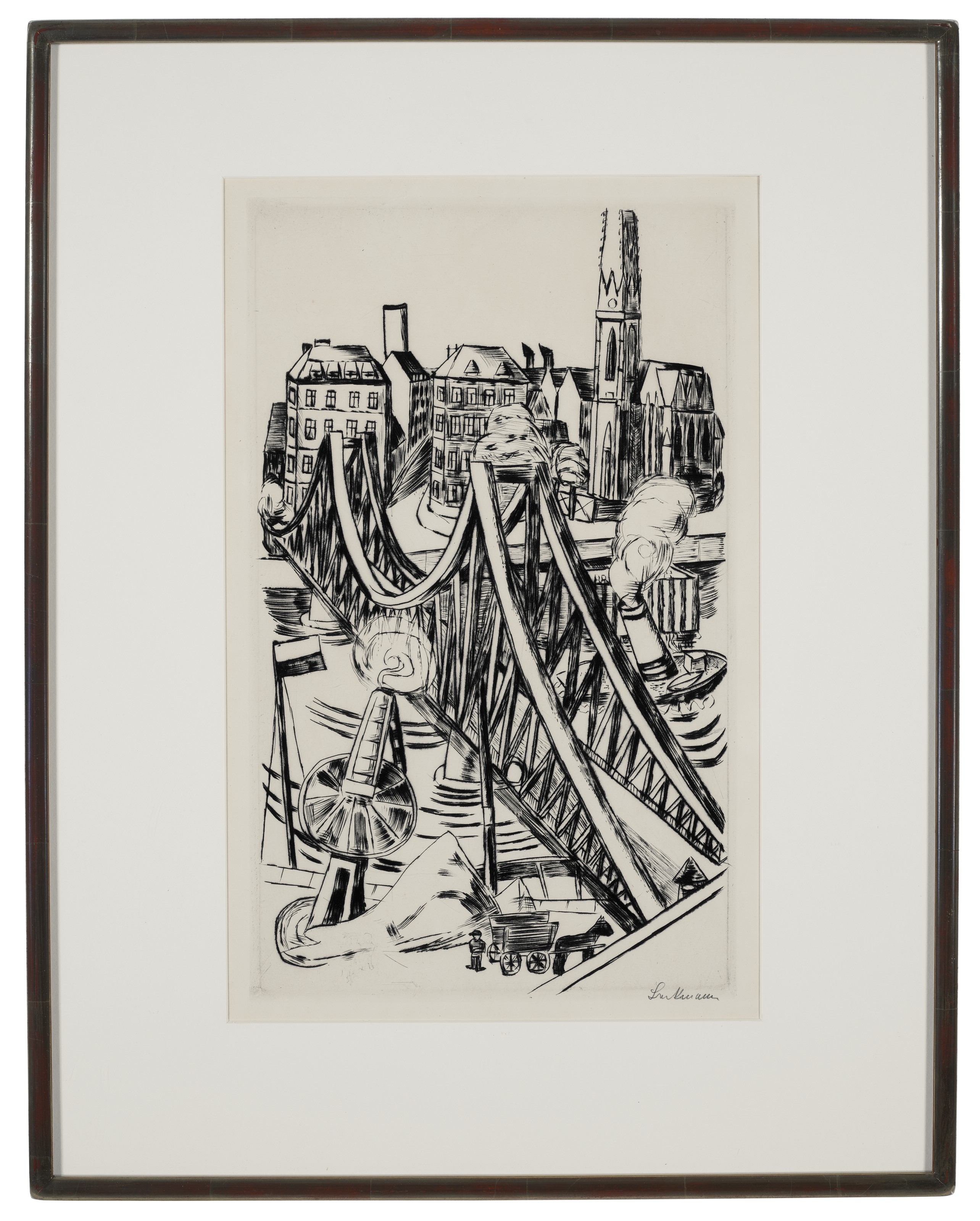 Max Beckmann — Большой Брюкке, изображение 2