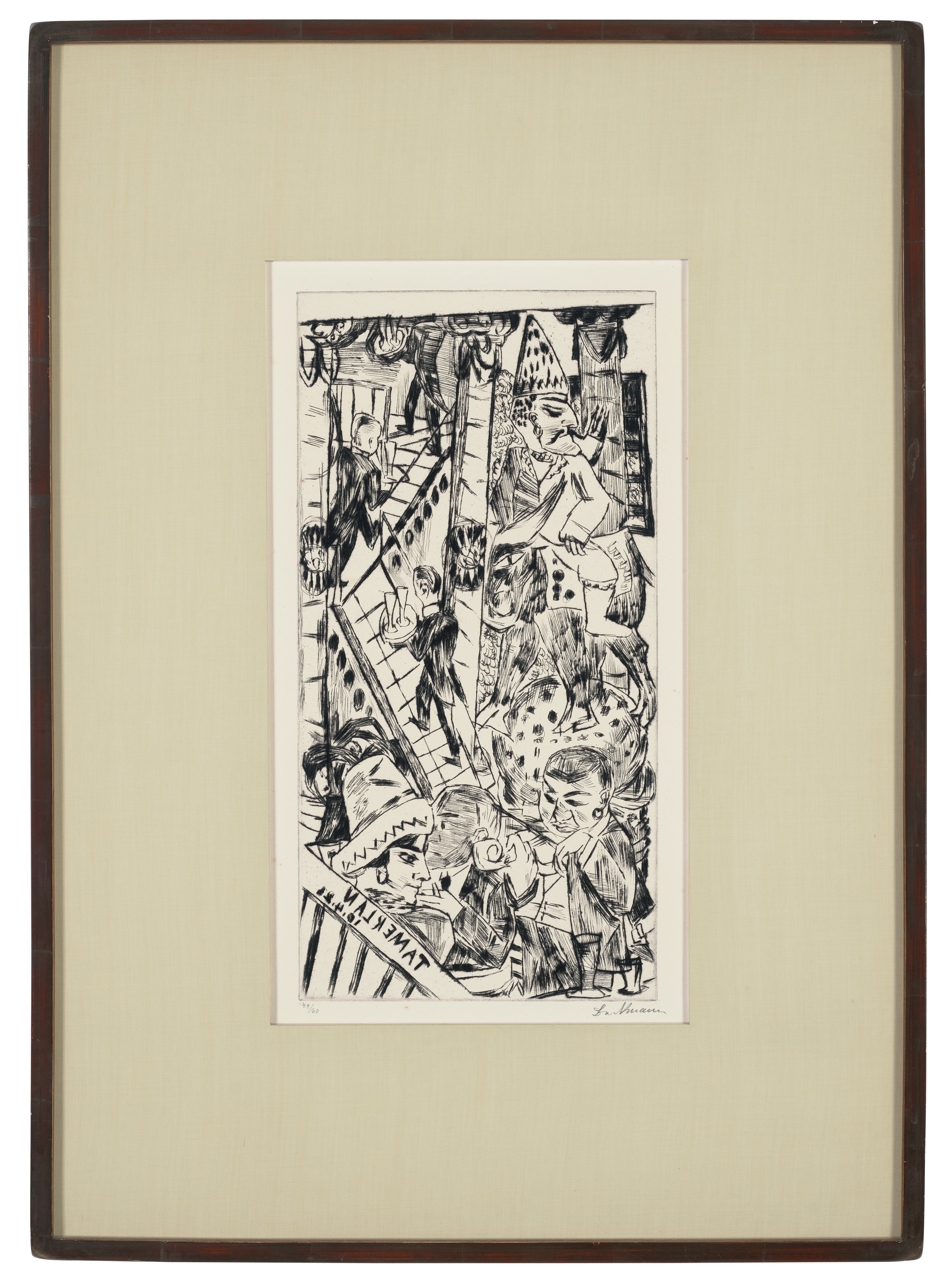 Max Beckmann — Тамерлан (Tamerlane), изображение 2