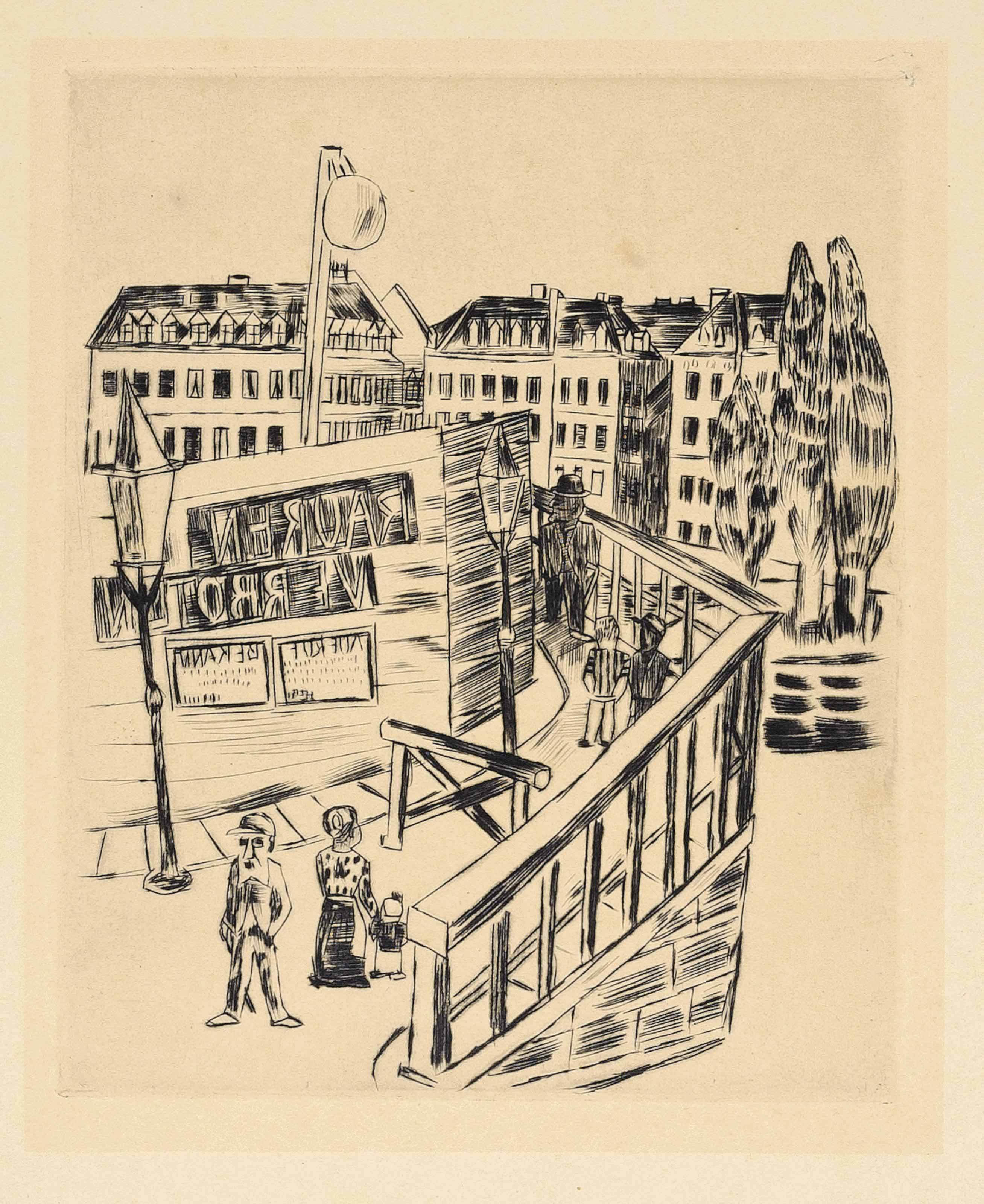 Max Beckmann — Хольцбрюке