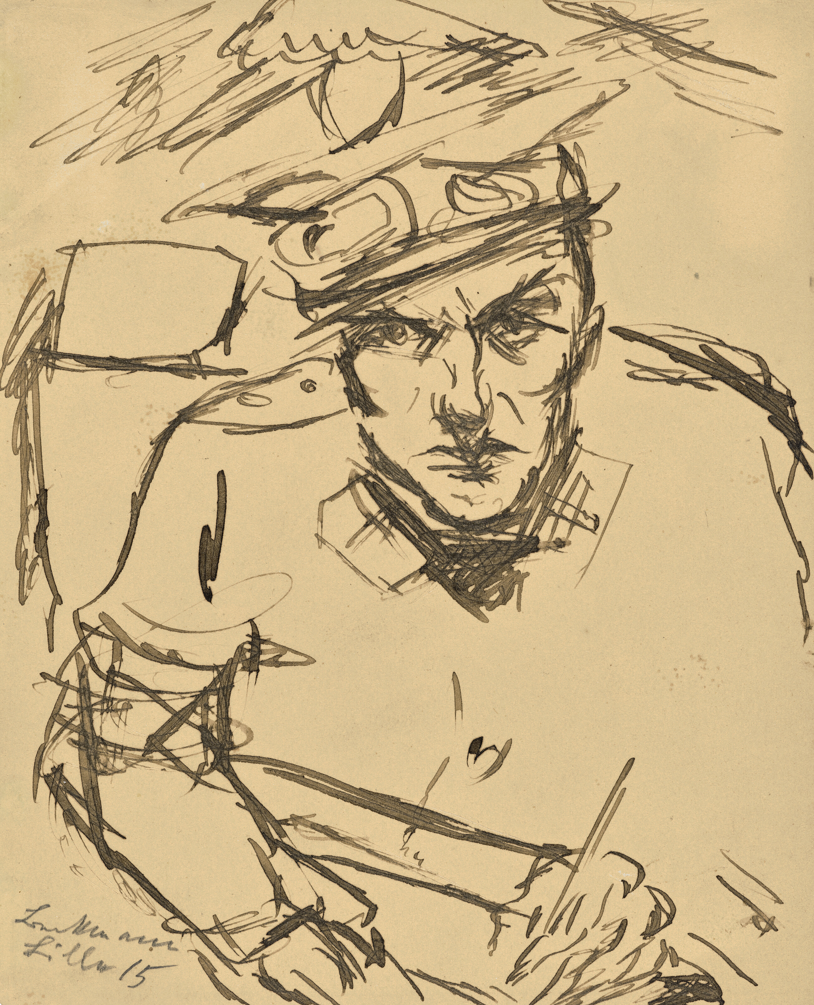 Max Beckmann — Автопортрет для Кранкенпфлегеров и автобрилл