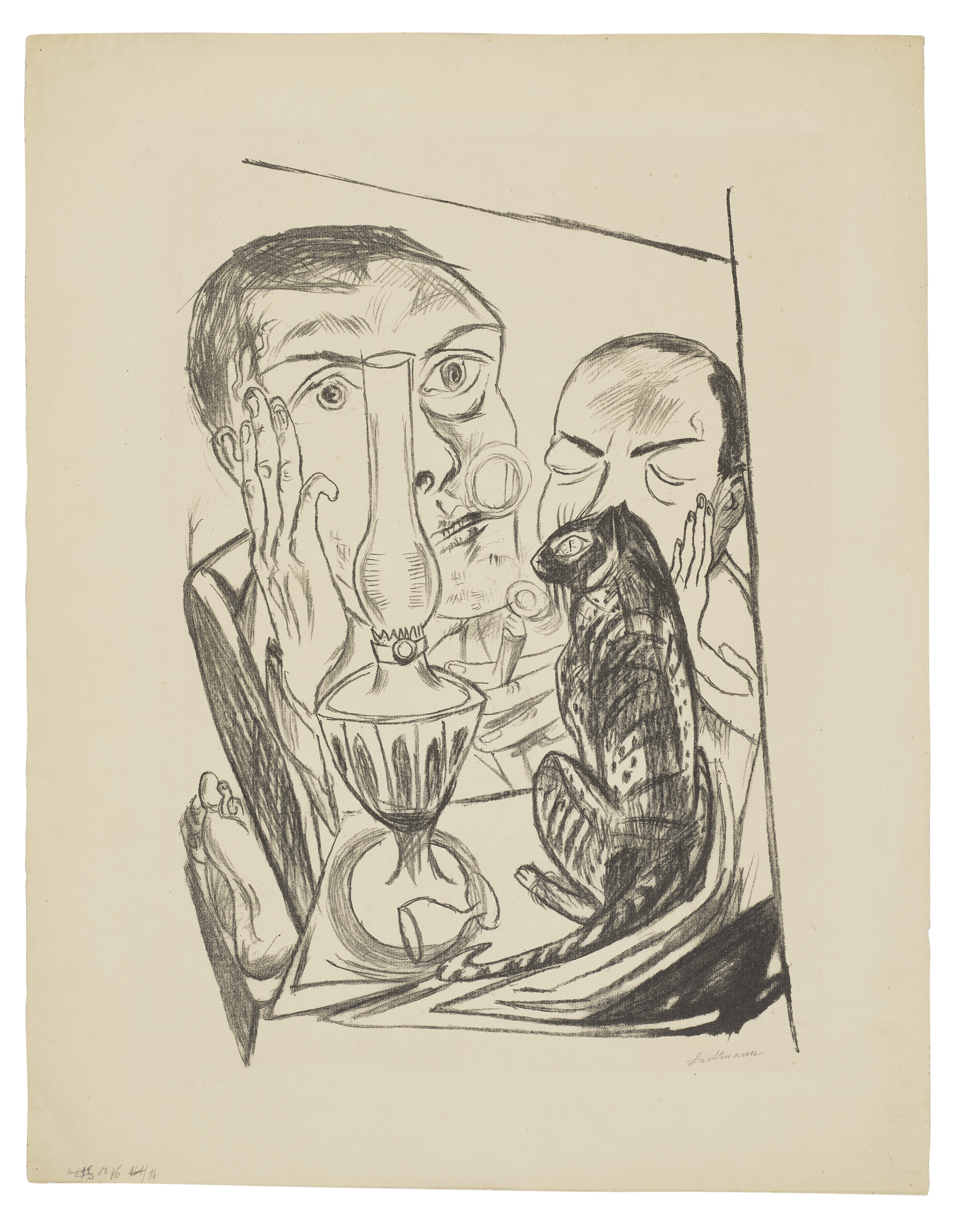 Max Beckmann — Самостоятельная жизнь в Катце и Лампе