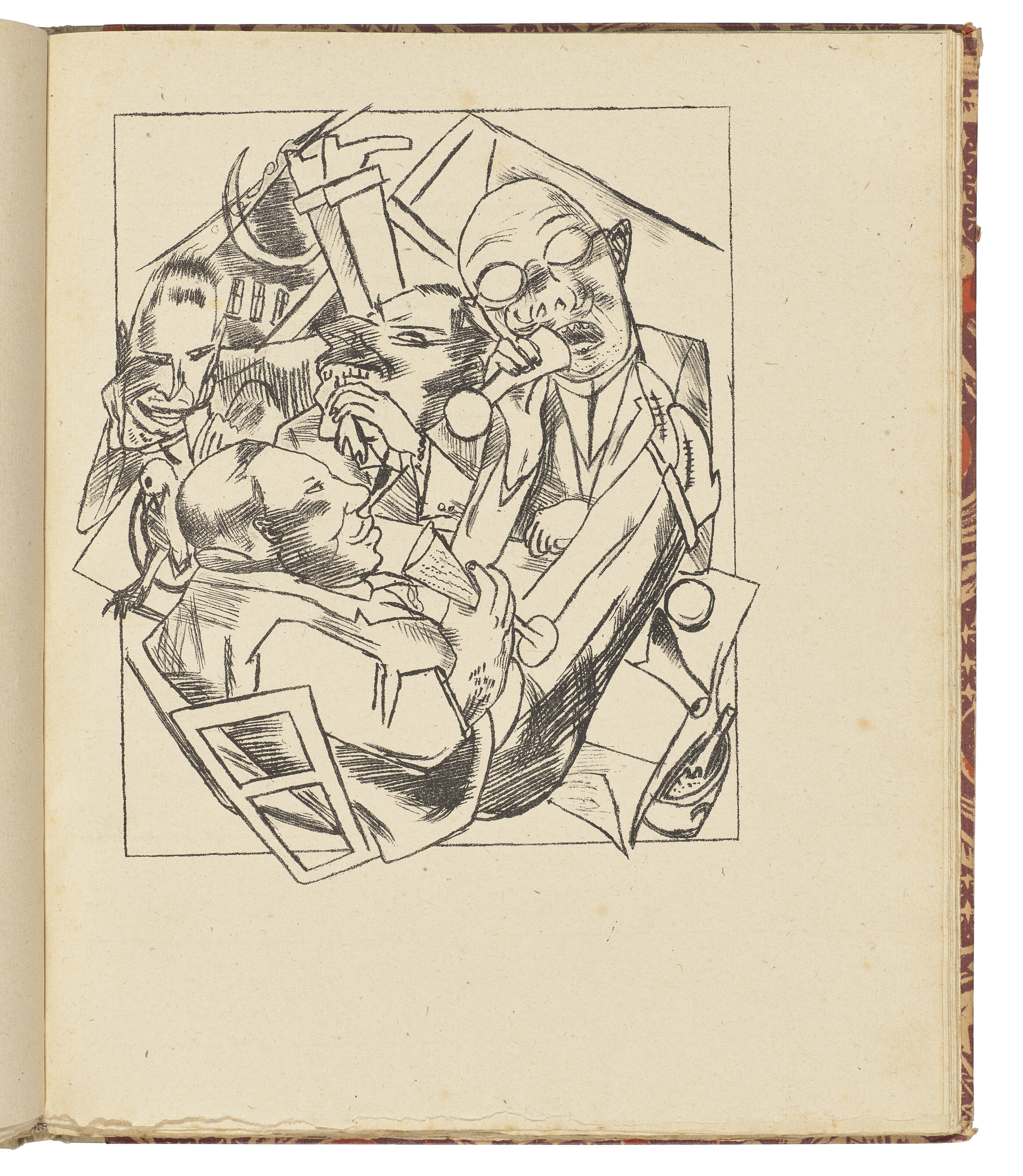 Max Beckmann — Лили фон Браунберенс: Городская ночь (Stadtnacht), изображение 12