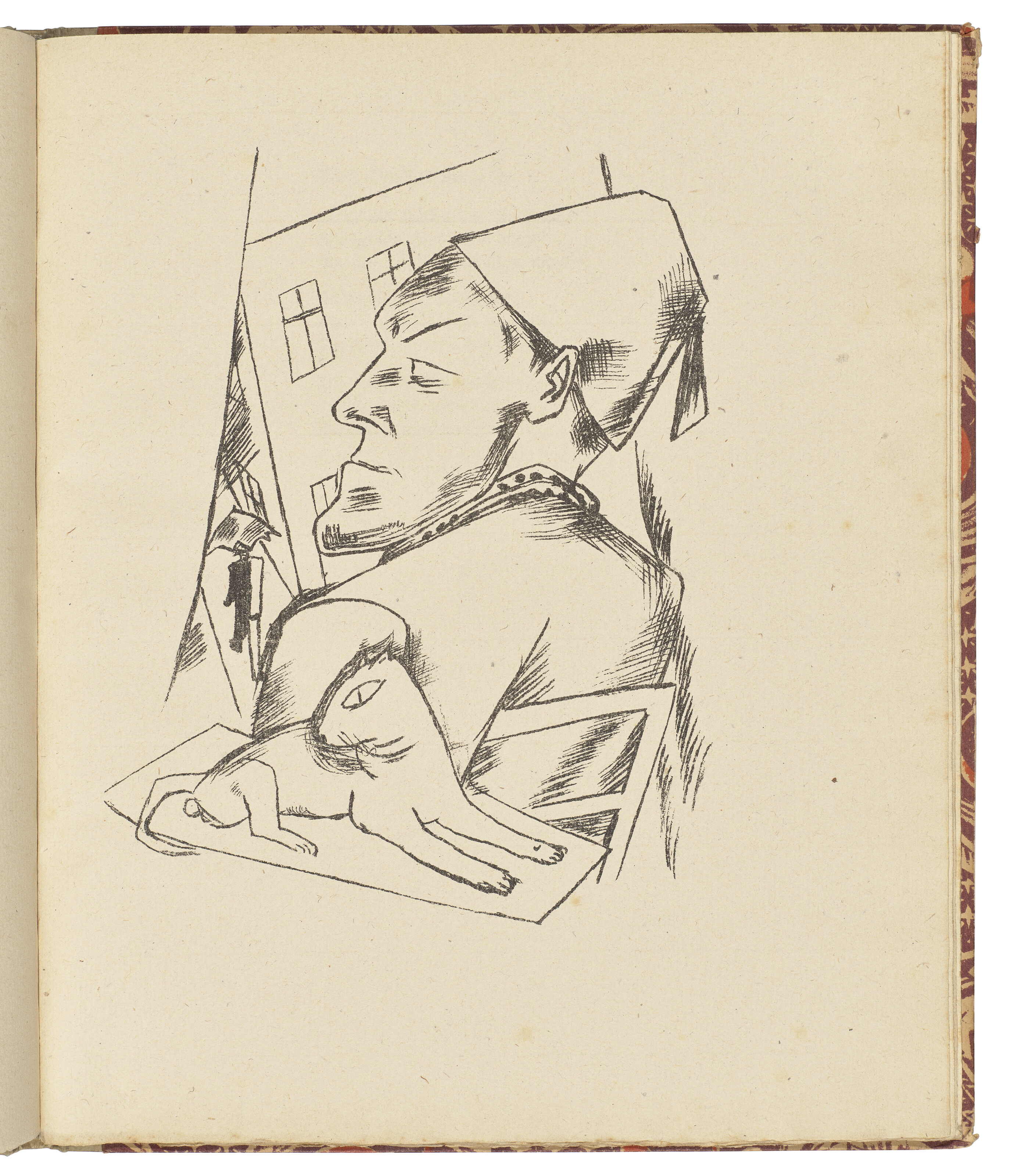 Max Beckmann — Лили фон Браунберенс: Городская ночь (Stadtnacht), изображение 13
