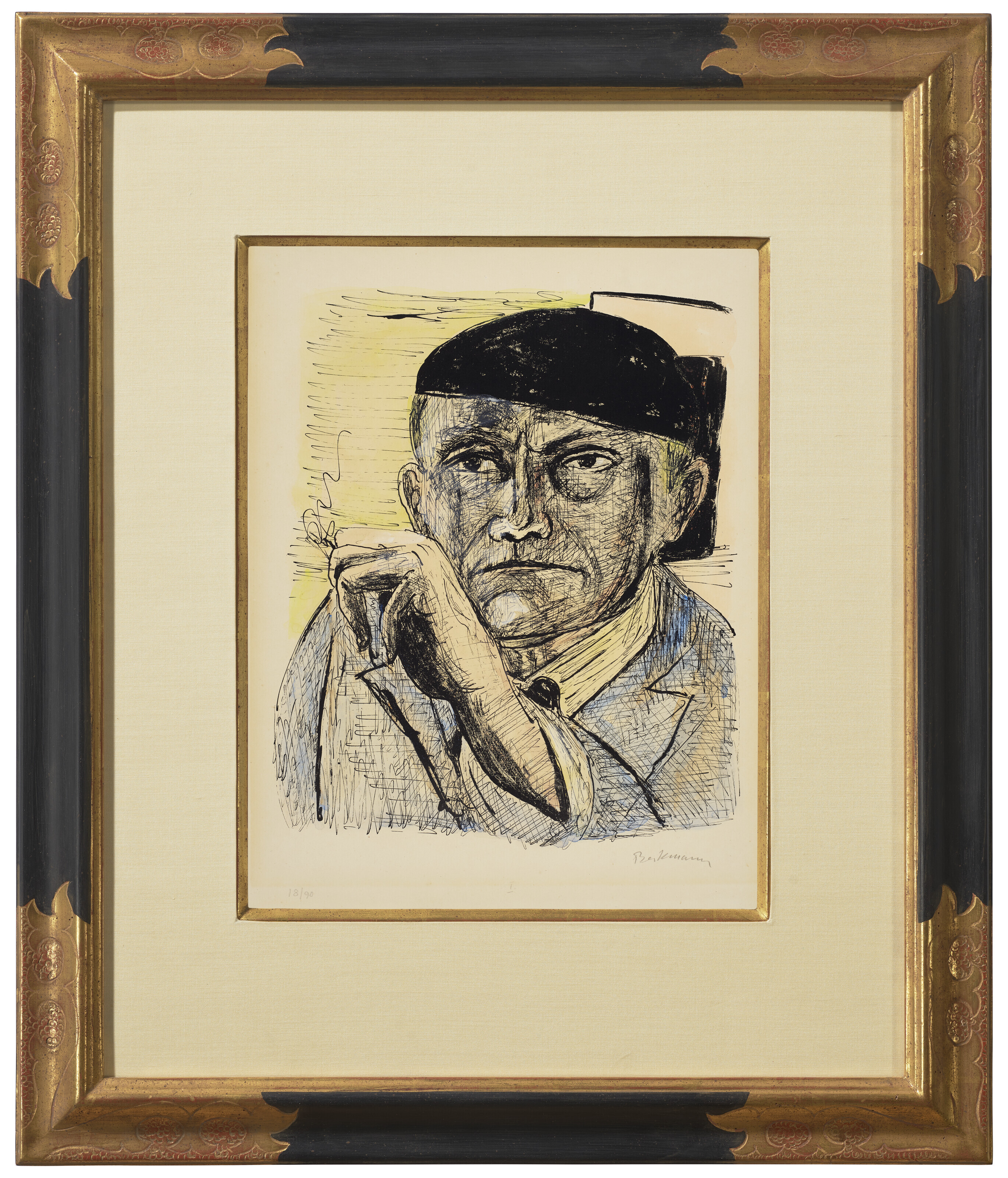 Max Beckmann — Автопортрет из фильма "День и мечта", изображение 2