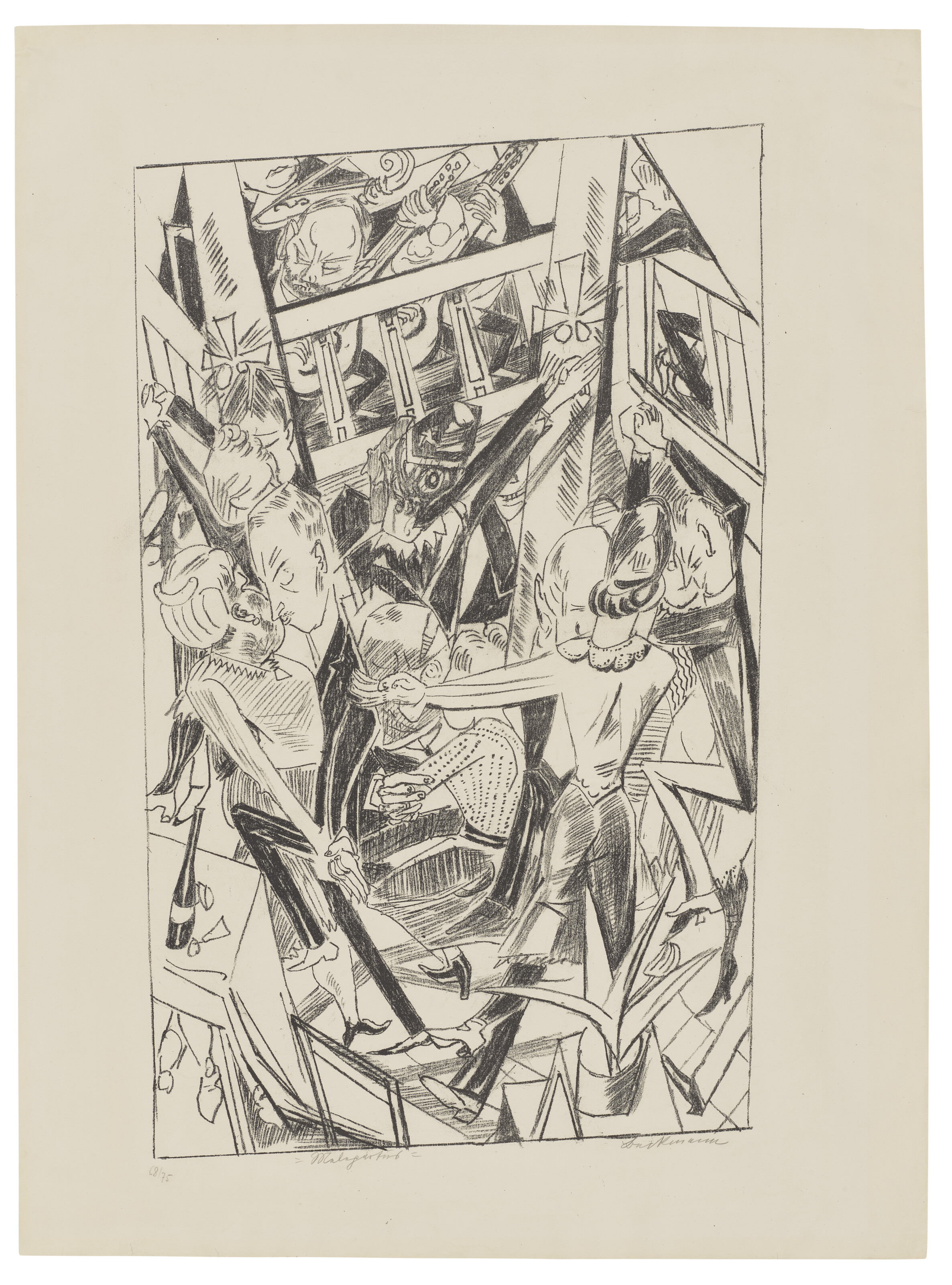 Max Beckmann — Умереть Хелле, изображение 8