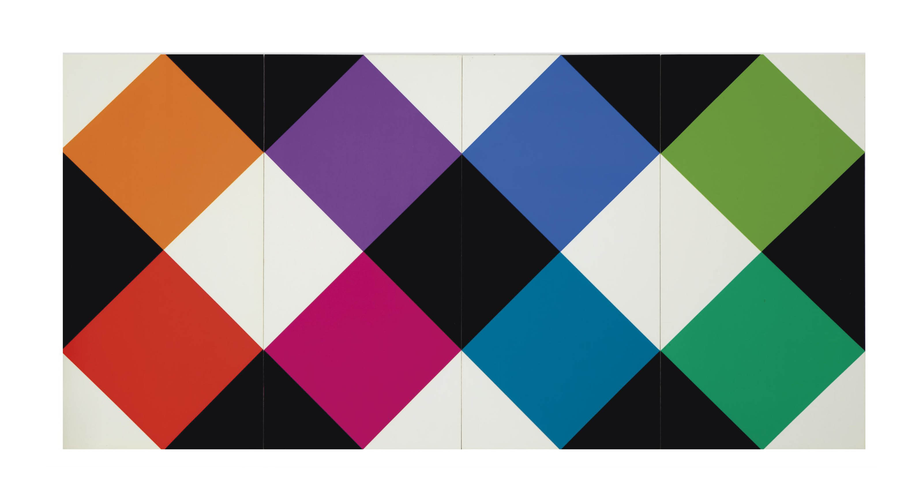 Max Bill — Объединение, Contemporary Collections, Inc., Ларчмонт, Нью-Йорк, 1970