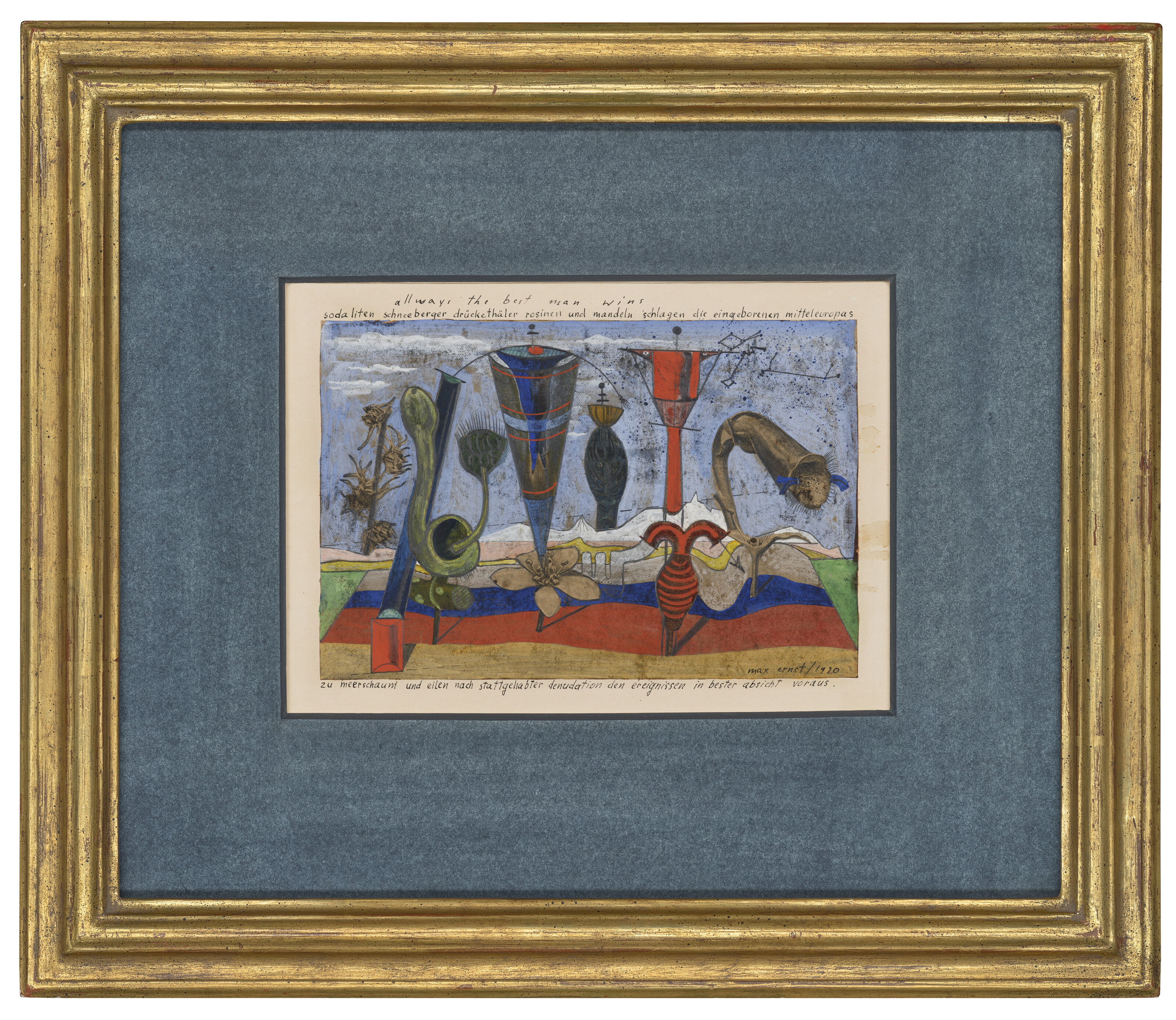 Max Ernst — лучший друг Шнеебергера ("Знамя Центральной Европы", или "всегда побеждает сильнейший"), изображение 2