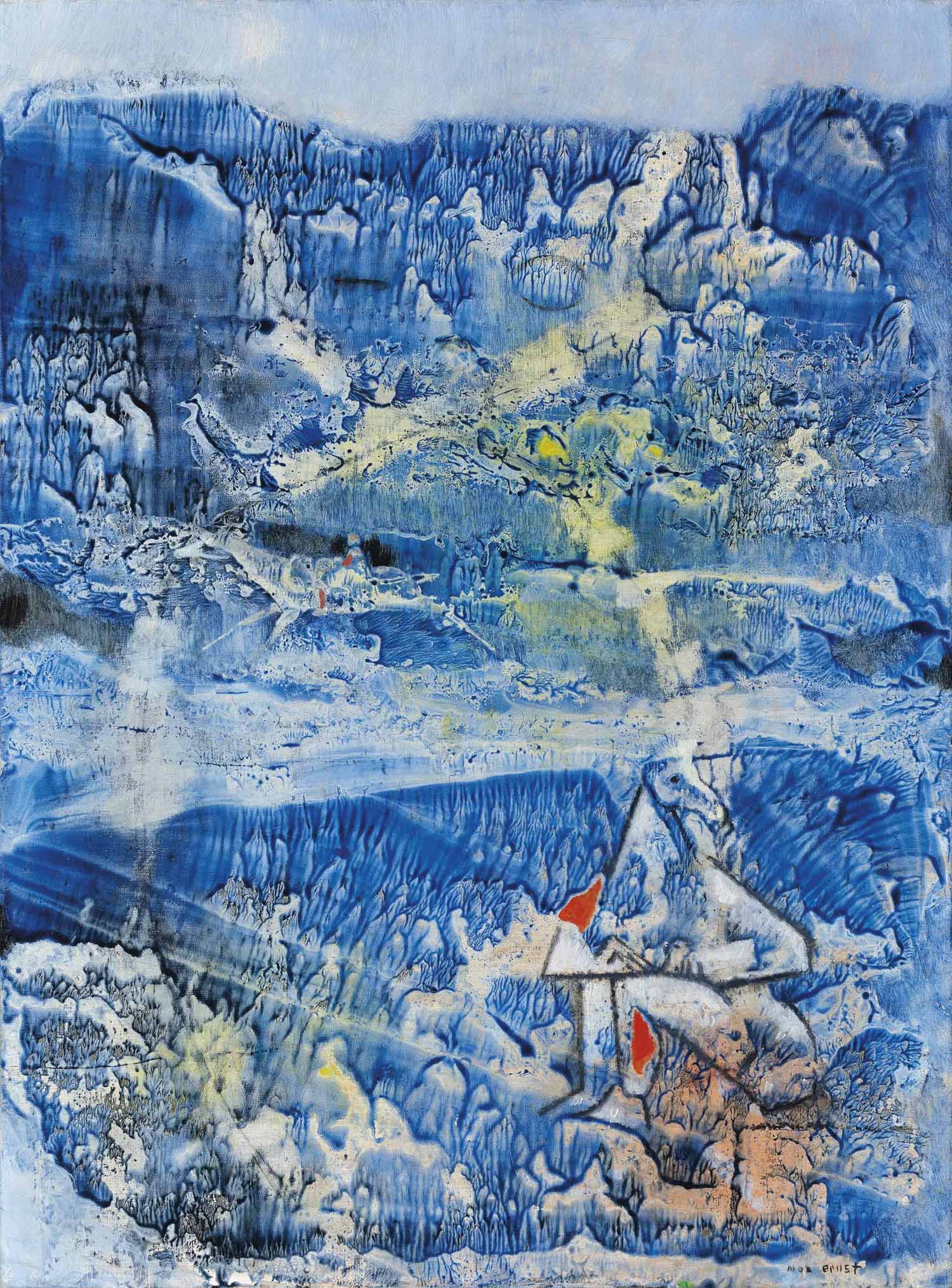 Max Ernst — Этюд для кавалера полоне
