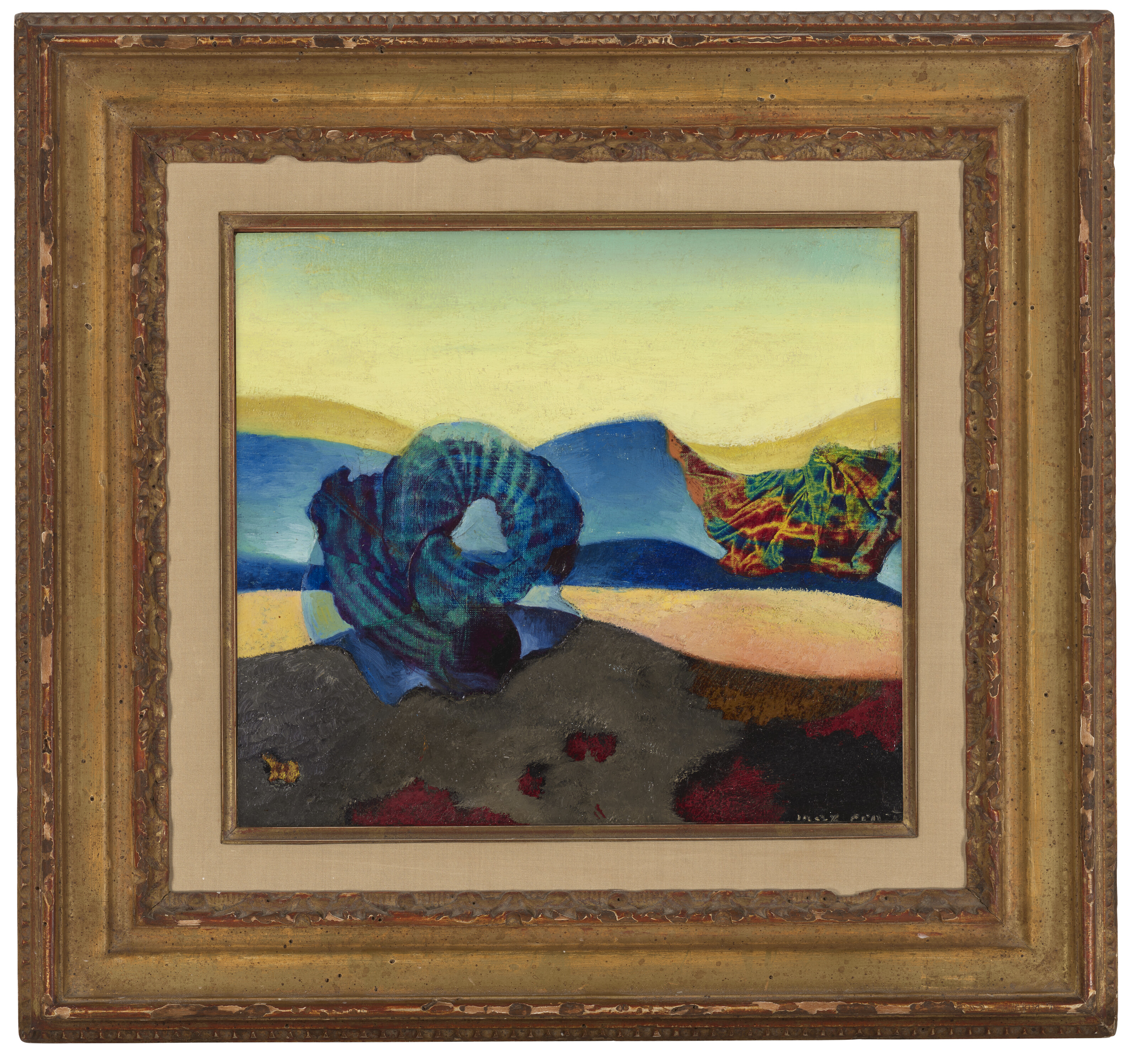 Max Ernst — Пейзаж с двойным портретом, изображение 3