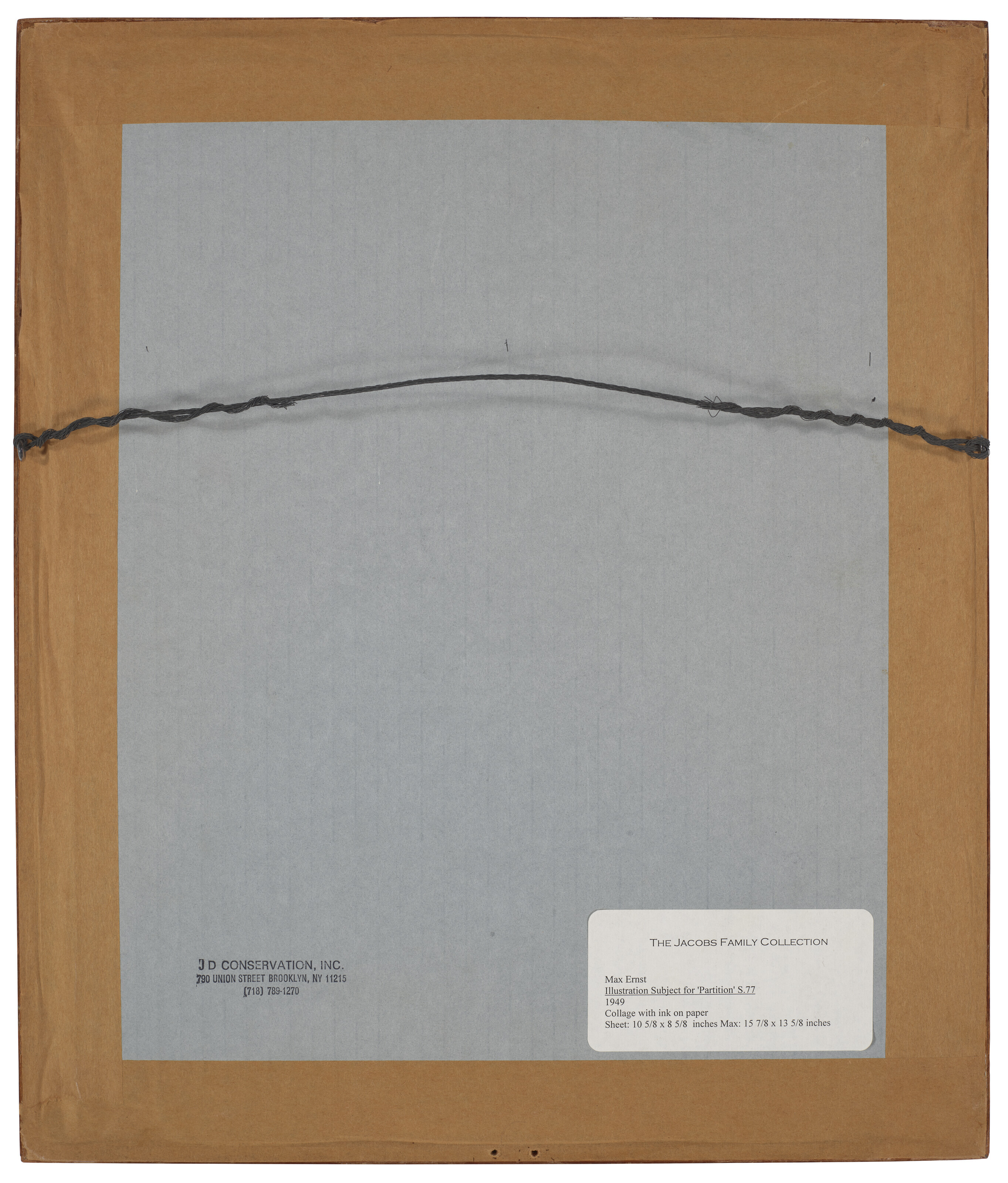 Max Ernst — Иллюстрации к тексту "Перегородка", С.77, изображение 3