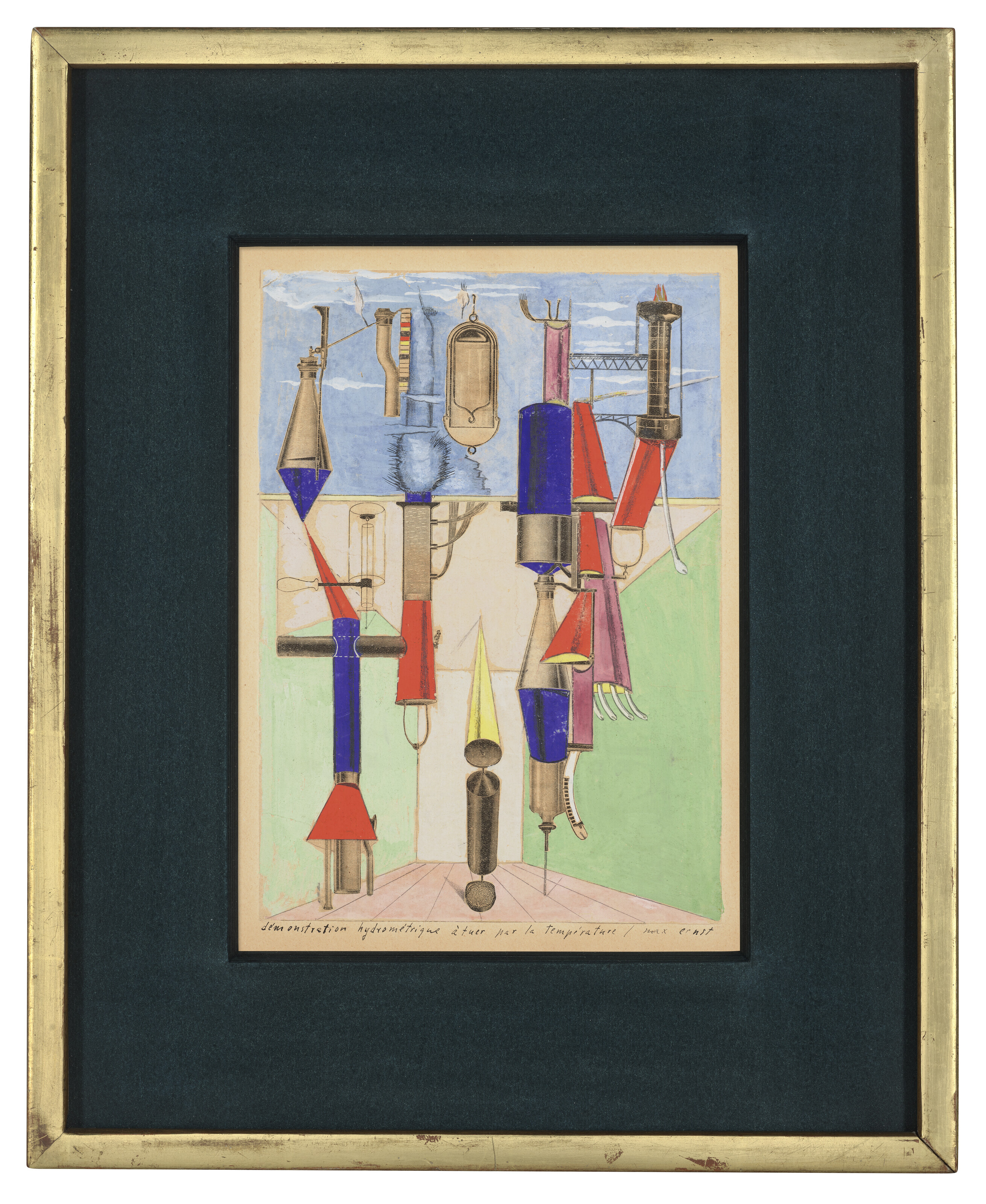 Max Ernst — демонстрация гидрометеорологии в зависимости от температуры, изображение 2