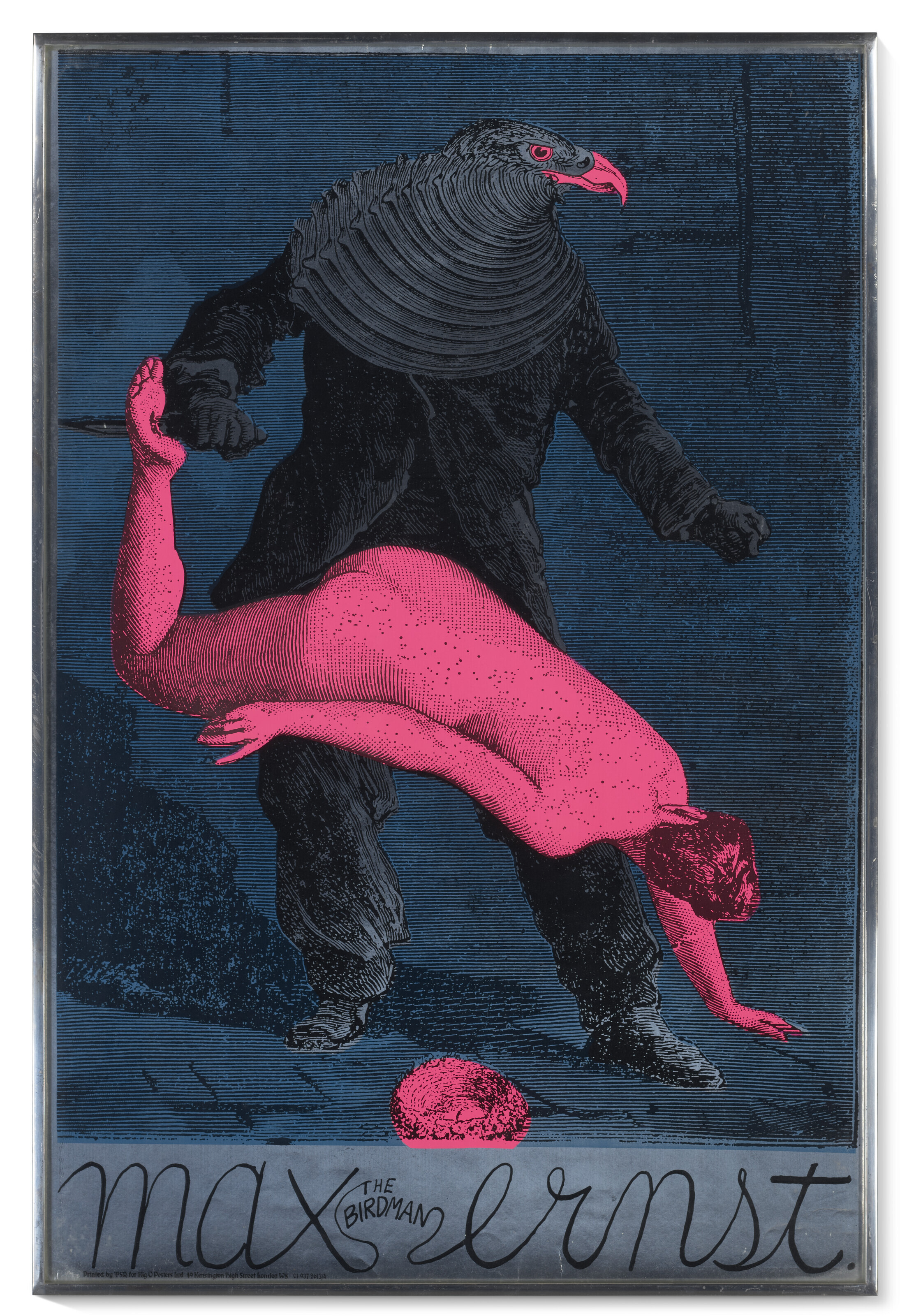 Max Ernst — Плакат Макса Эрнста "Бердмена"