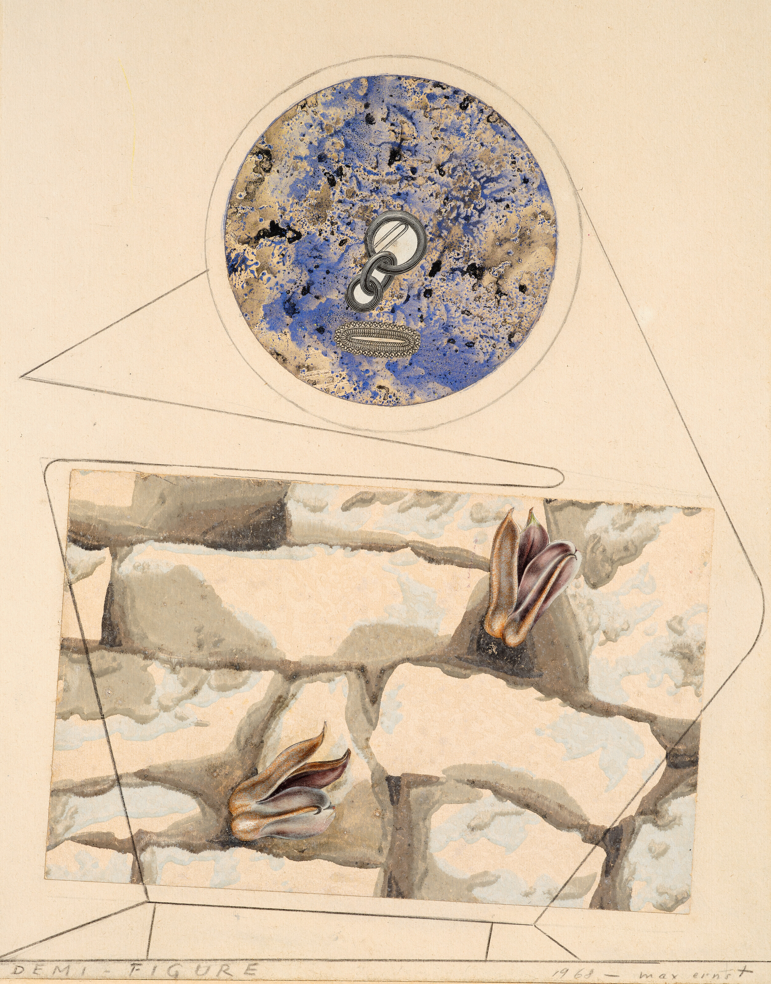 Max Ernst — Полуфигура