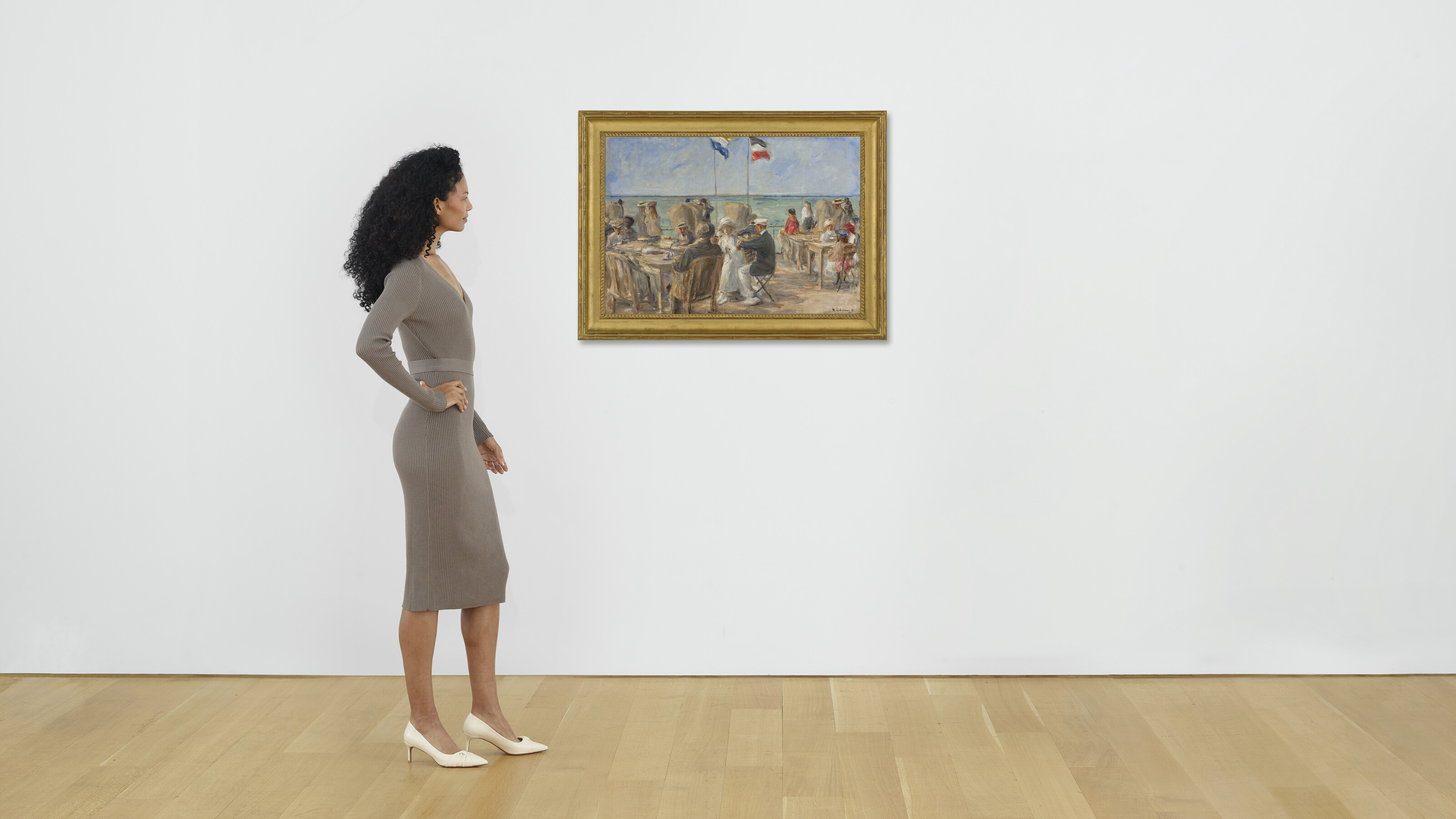 Max Liebermann — Страндтеррассе в Нордвейке (Huis ter Duin), изображение 4