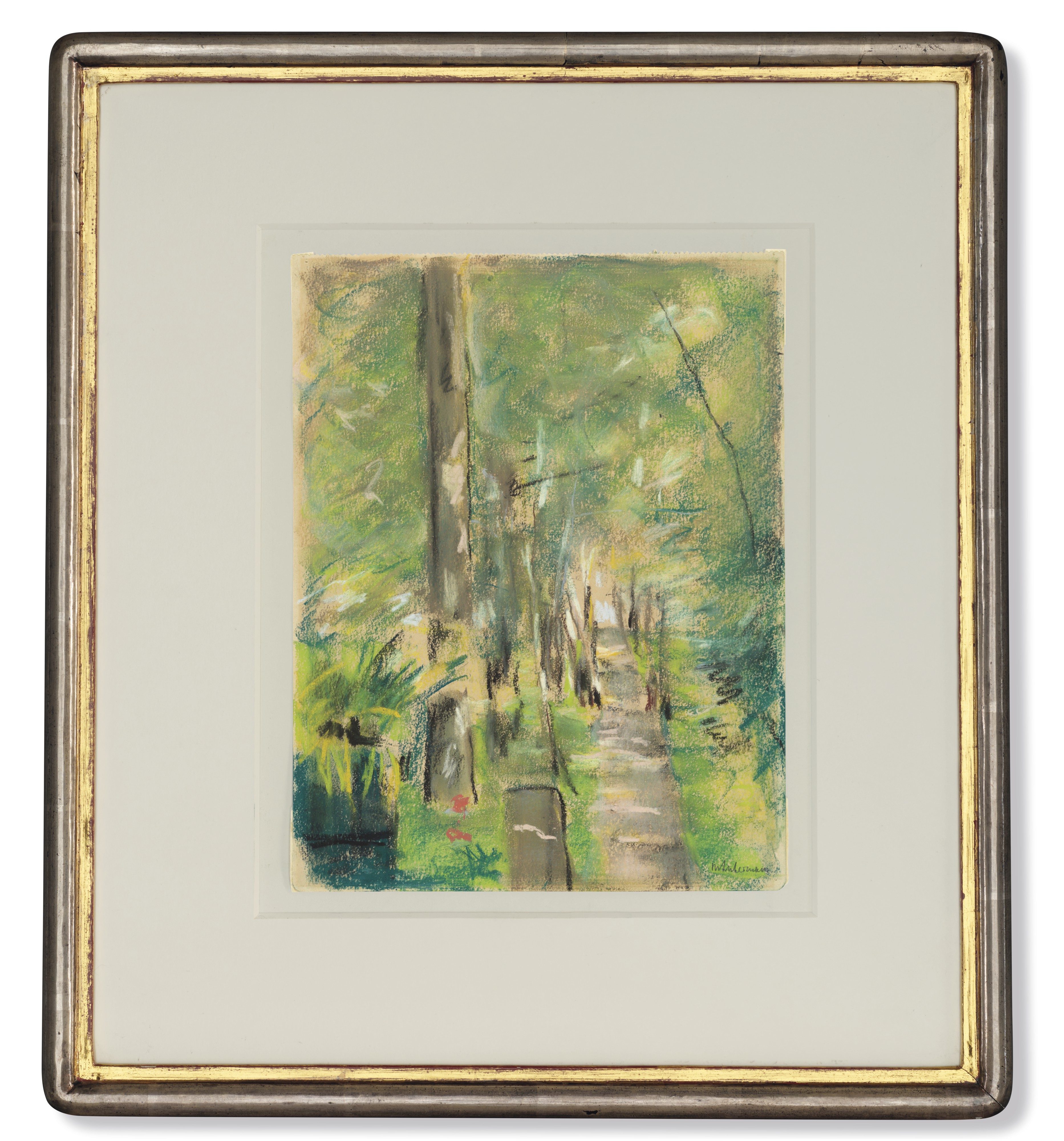 Max Liebermann — Биркеналле-им-Ванзегартен, изображение 2