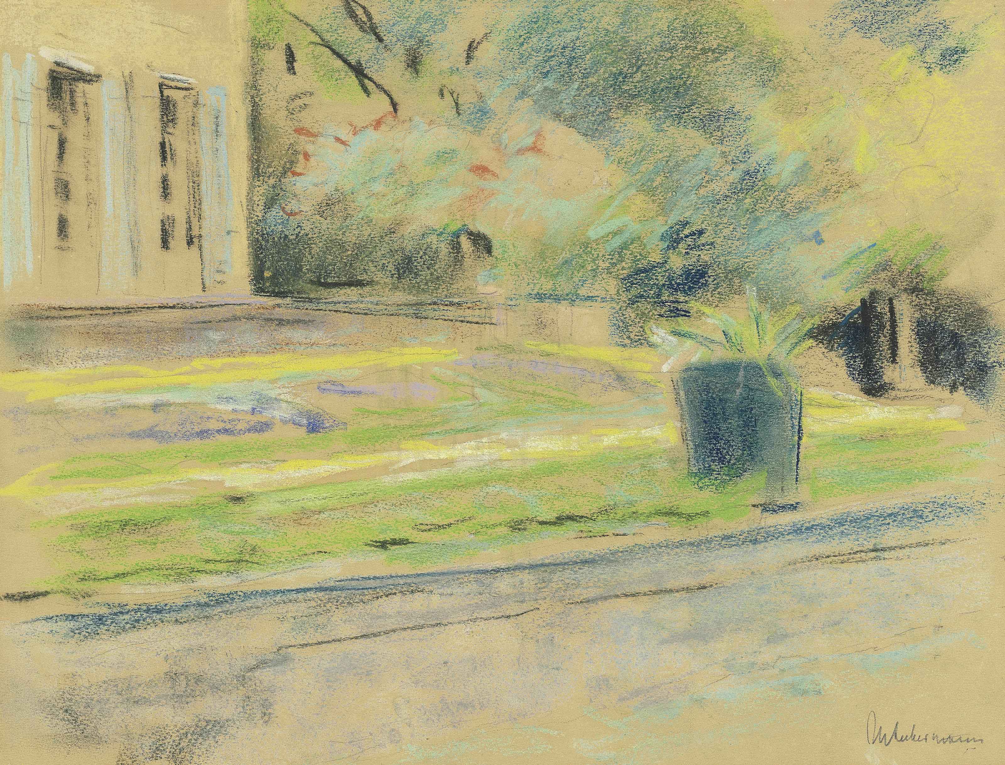 Max Liebermann — Блюментерграссе в Ванзеегартене на Северо-Западе
