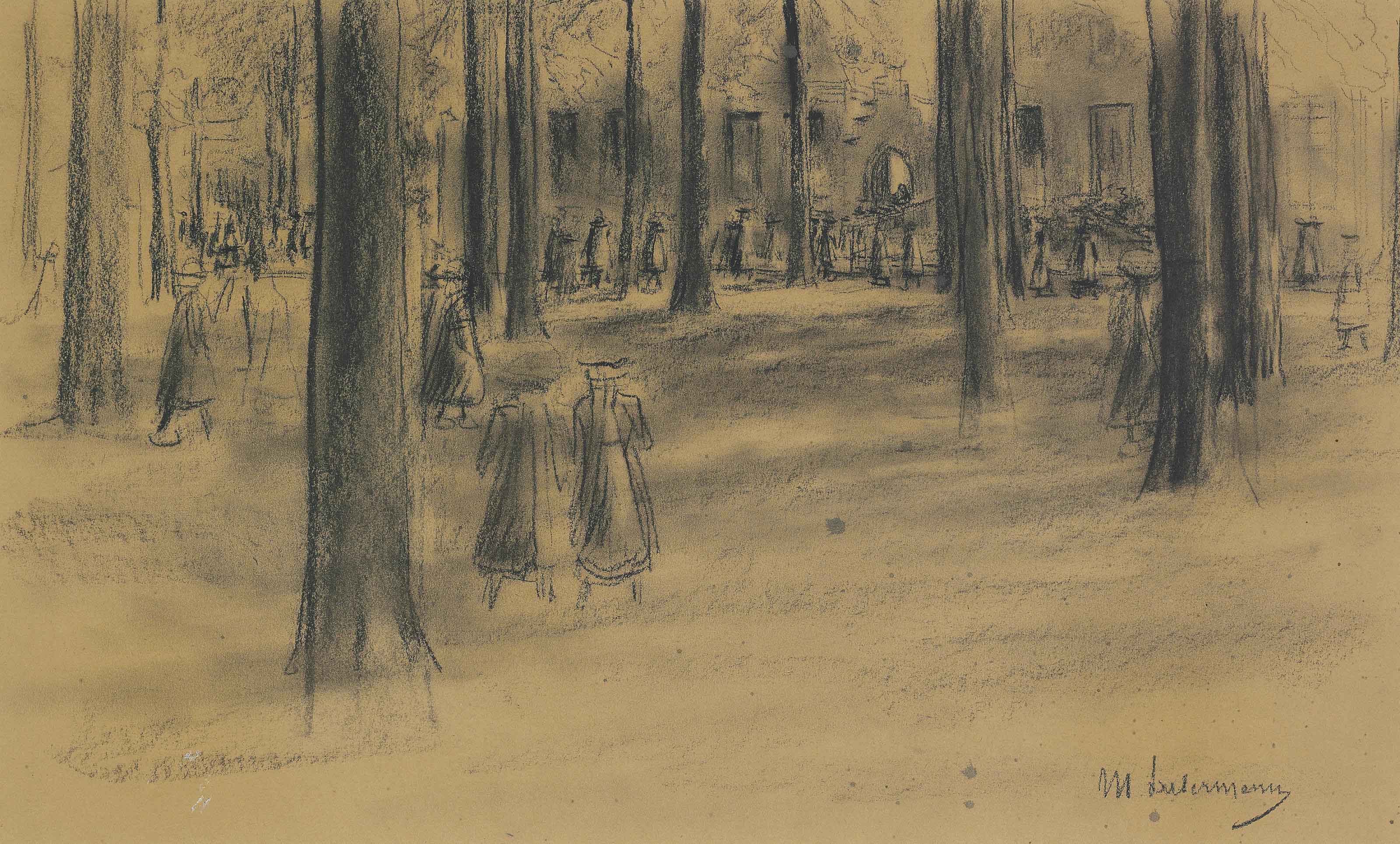 Max Liebermann — Шульганг в Ларене