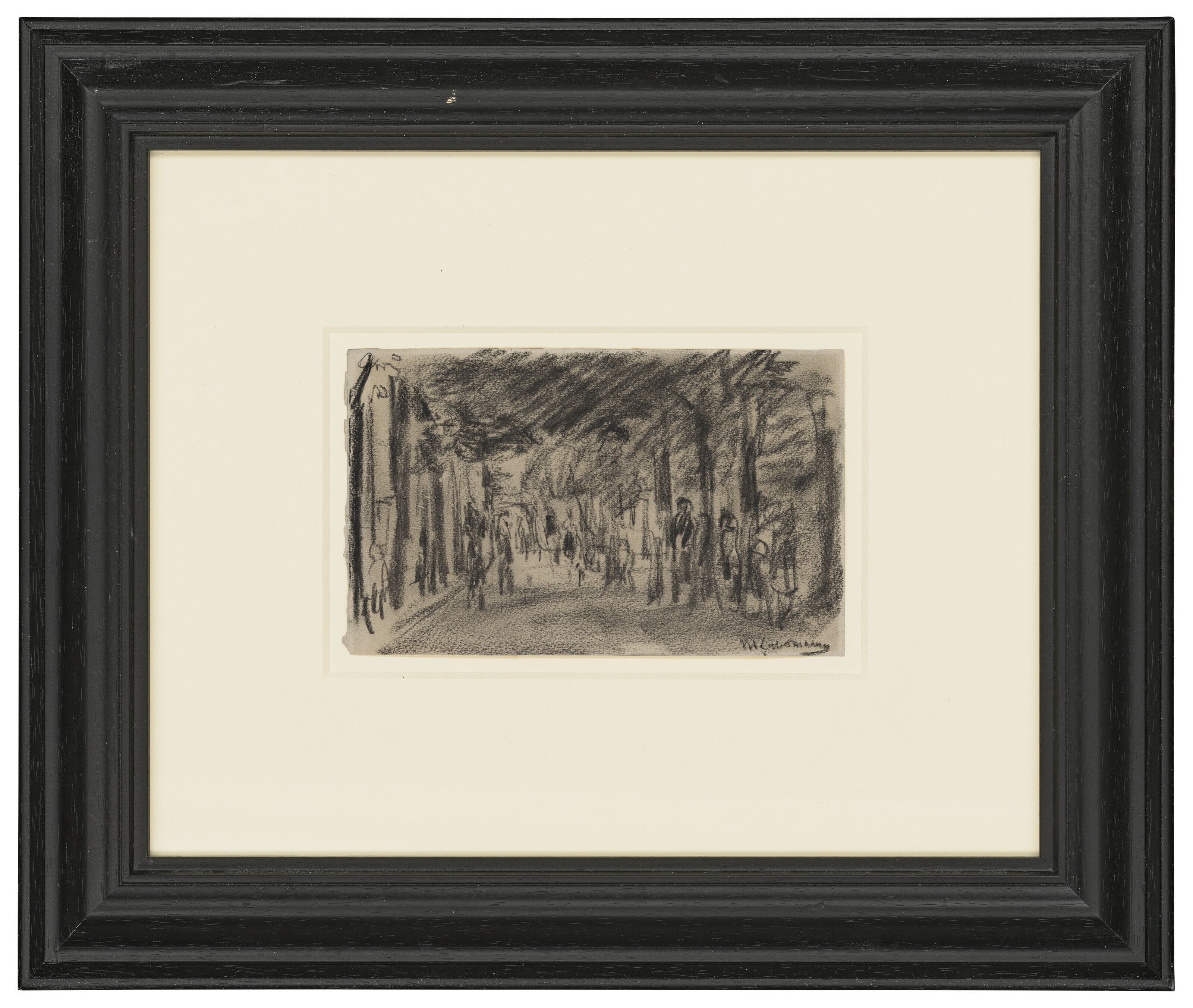 Max Liebermann — Пешеходная улица Дорфштрассе, изображение 2
