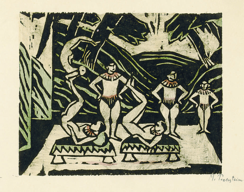 Max Pechstein — Акробатен III (Крюгер H137)
