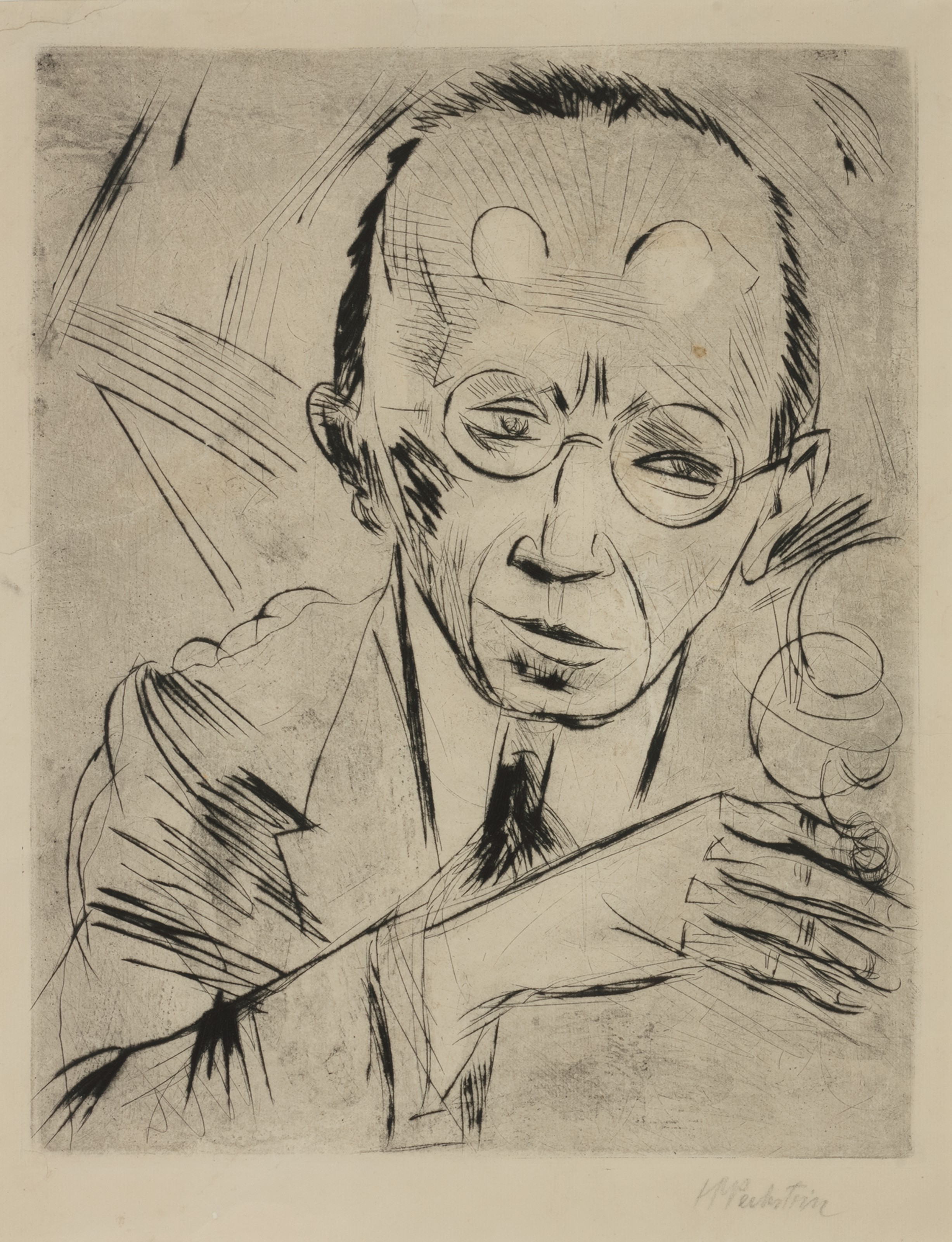 Max Pechstein — Критик (доктор Пауль Фехтер)