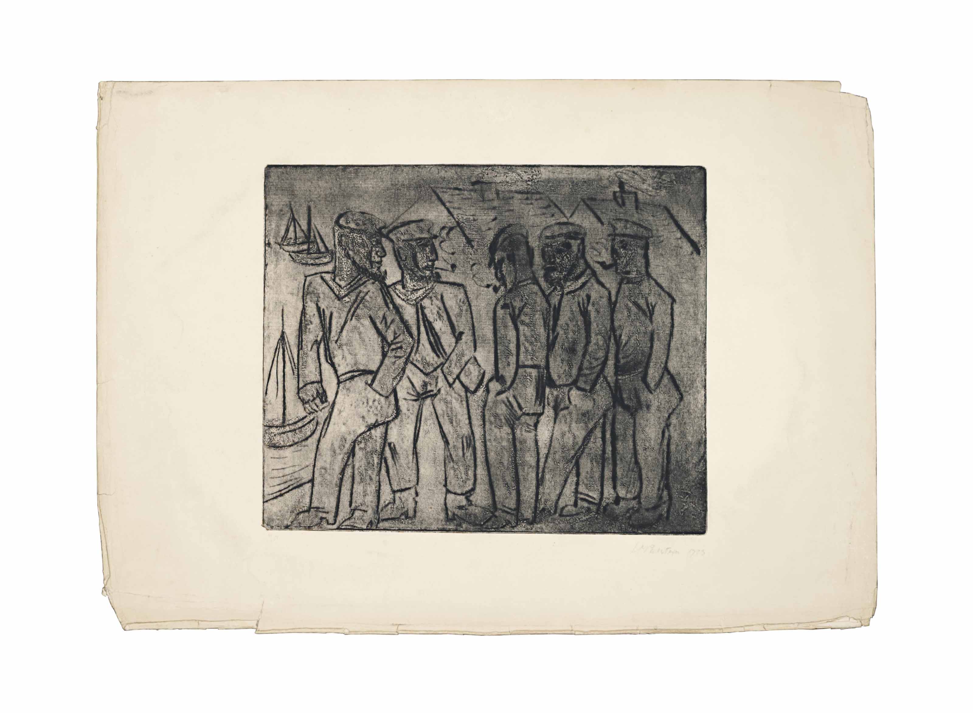 Max Pechstein — Фишер ам Абенд (Крюгер Р. 144)