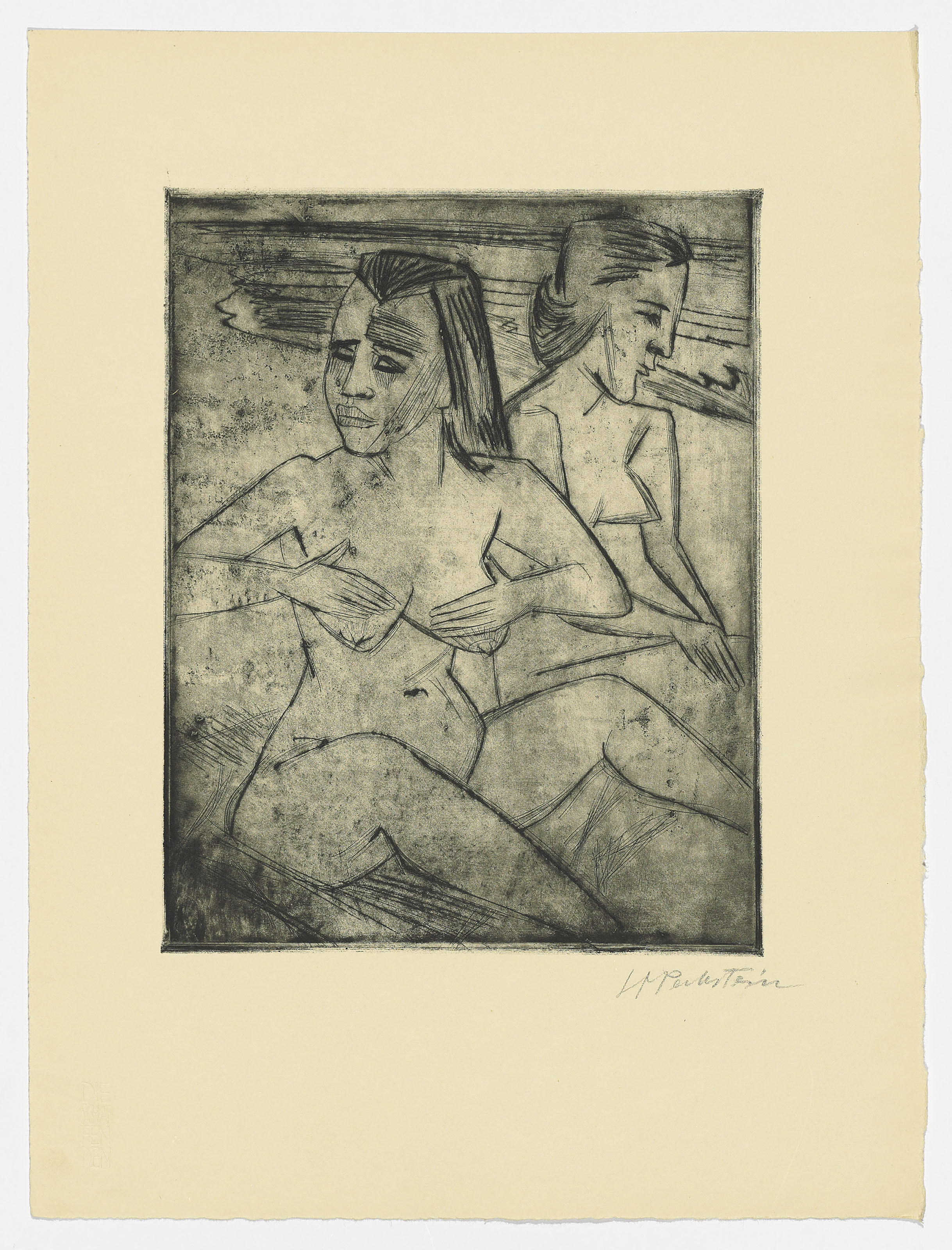 Max Pechstein — Нах дем Бад и я счастлив
